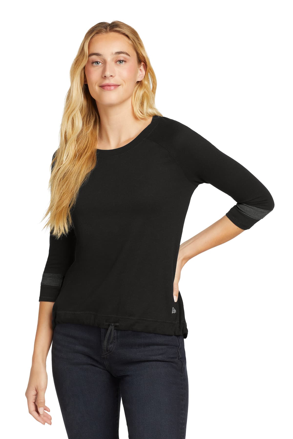 New Era New Era Women's Tri-Blend 3/4-Sleeve Tee LNEA136