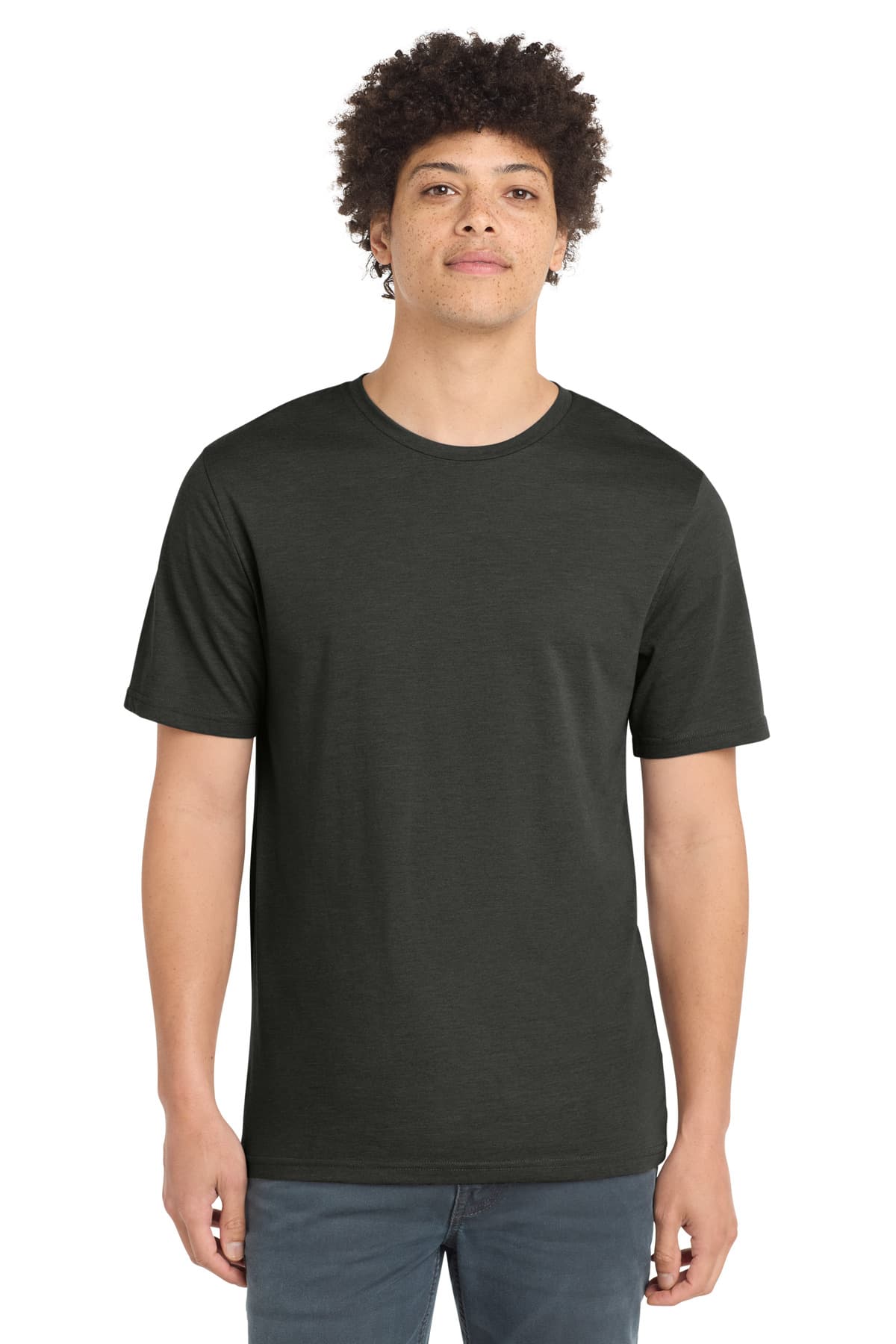 New Era New Era Tri-Blend Tee NEA135 in Graphite