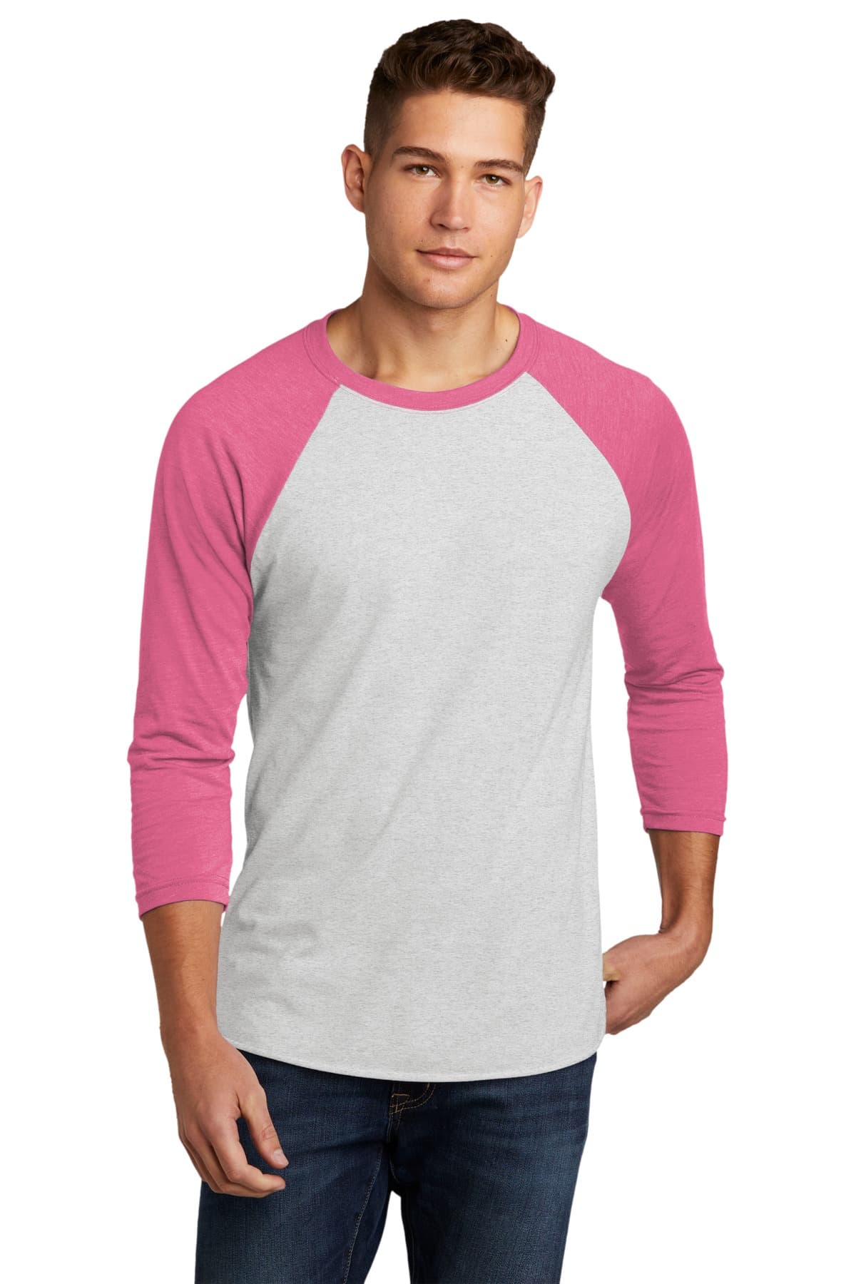 Next Level Next Level Apparel Adult Tri-Blend 3/4-Sleeve Raglan Tee. NL6051