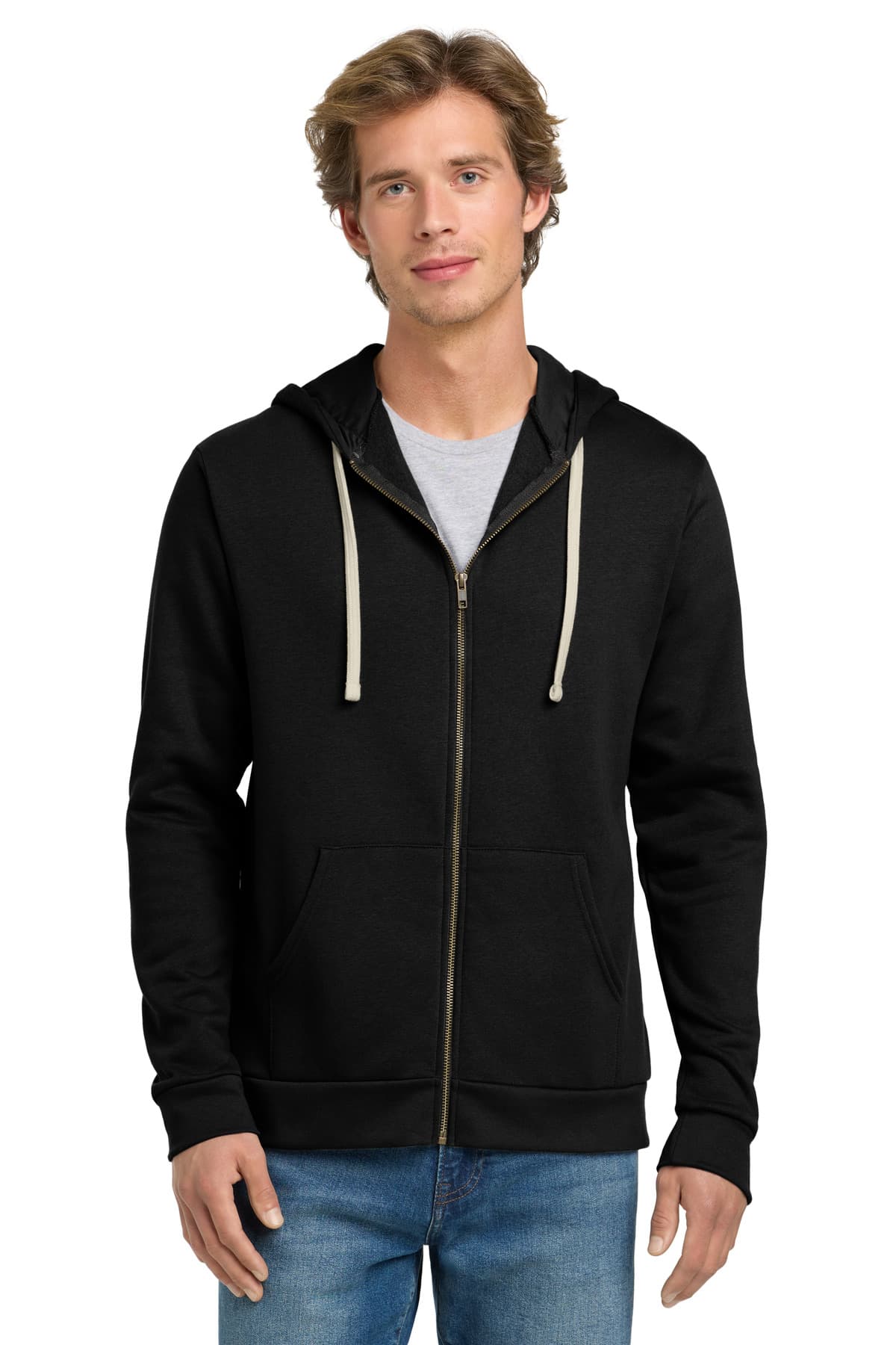 Next Level Next Level Apparel Adult Santa Barbara Zip Hoodie. NL9602