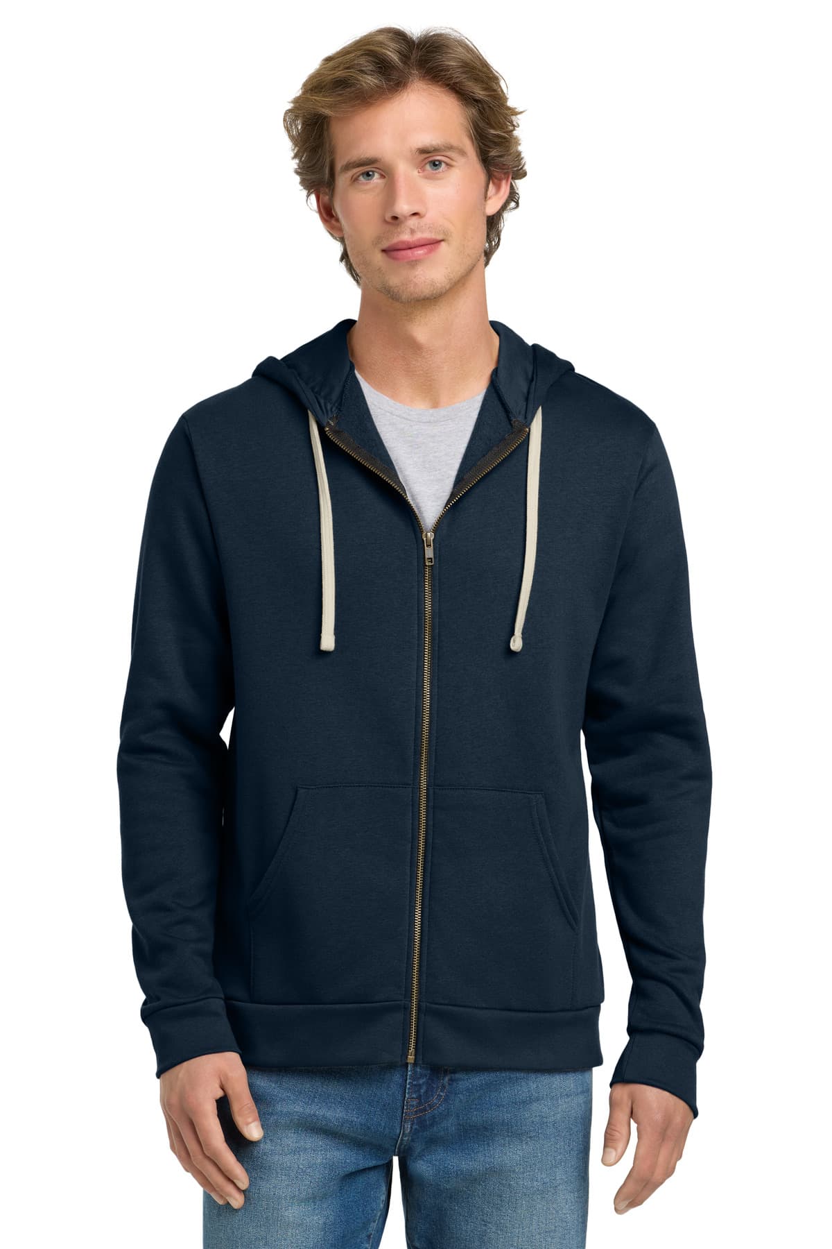 Next Level Next Level Apparel Adult Santa Barbara Zip Hoodie. NL9602