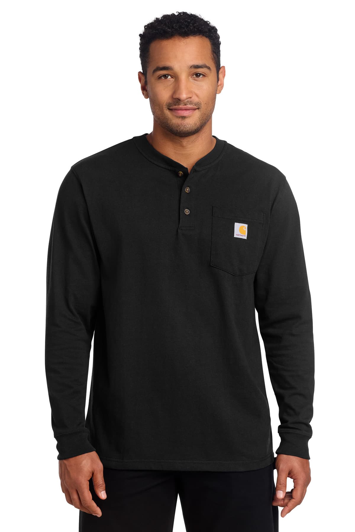 Carhartt Carhartt Long Sleeve Henley T-Shirt CTK128