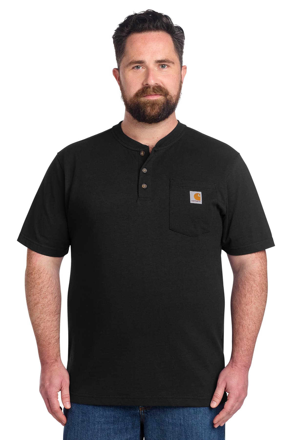 Carhartt Carhartt Short Sleeve Henley T-Shirt CTK84