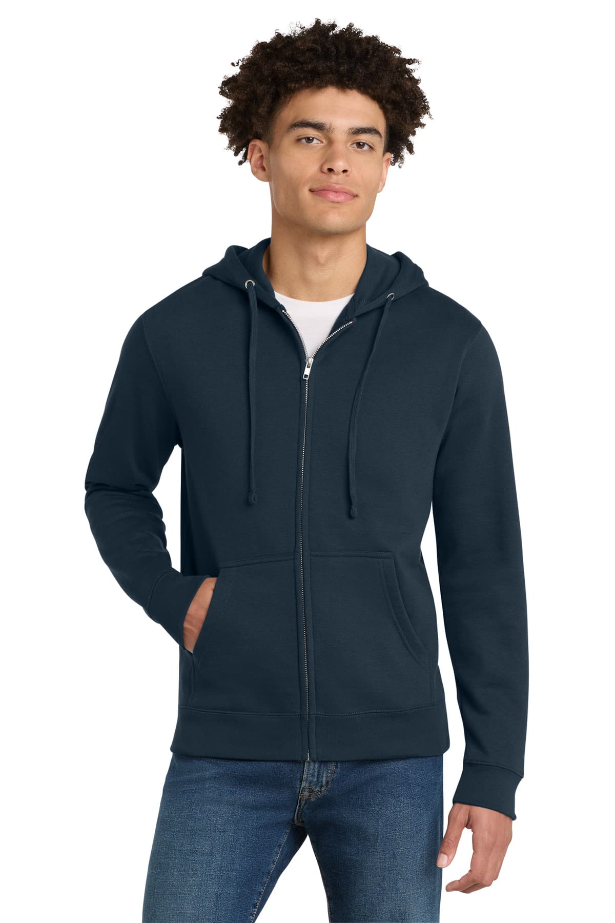 District District V.I.T.Fleece Full-Zip Hoodie DT6102
