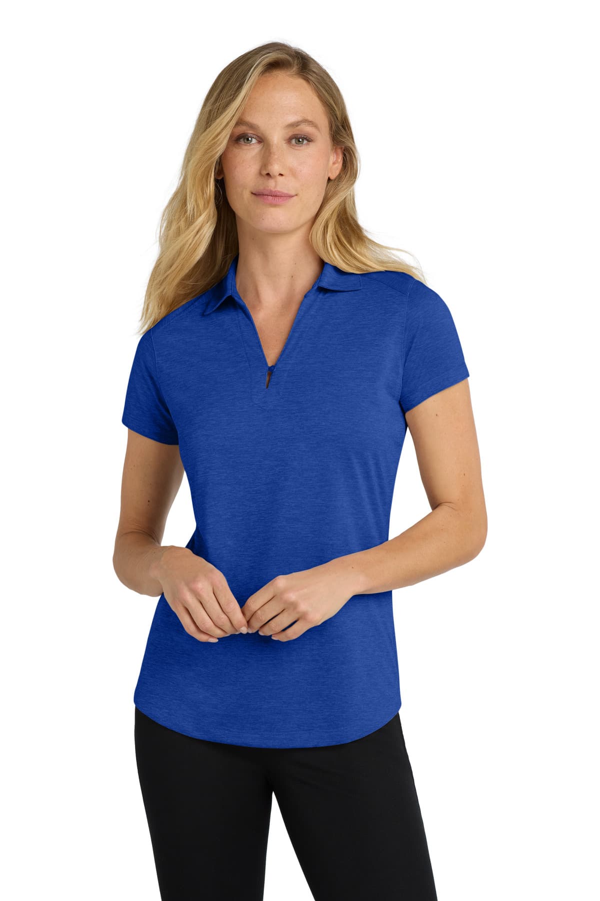 Port Authority Port Authority Women's Digi Heather Performance Polo. L574