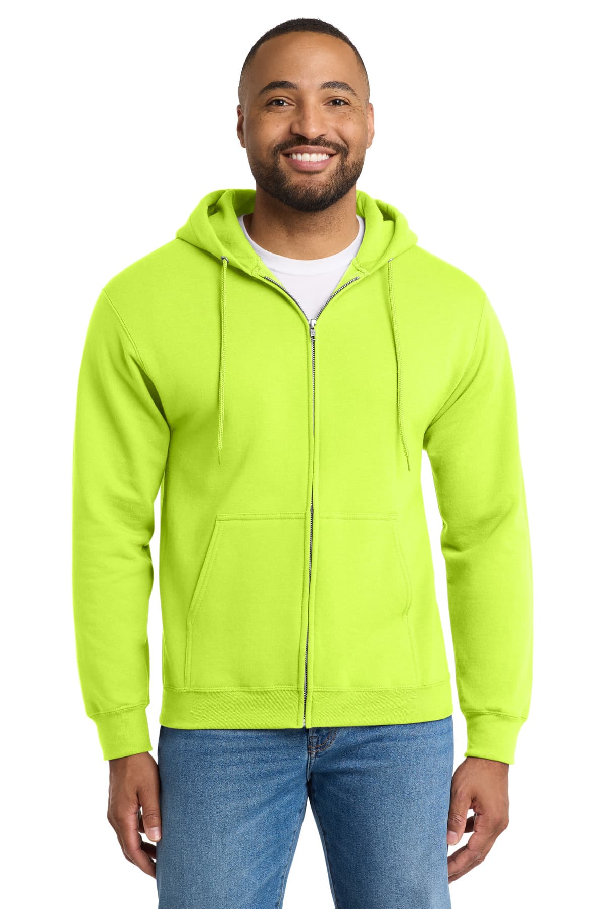 Port & Company Port & Co Tall Essential Fleece Full-Zip Hooded Sweatshirt. PC90ZHT