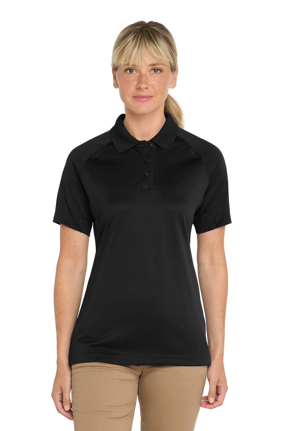 CornerStone CornerStone Women's Select Snag-Proof Tactical Polo. CS411 in Black