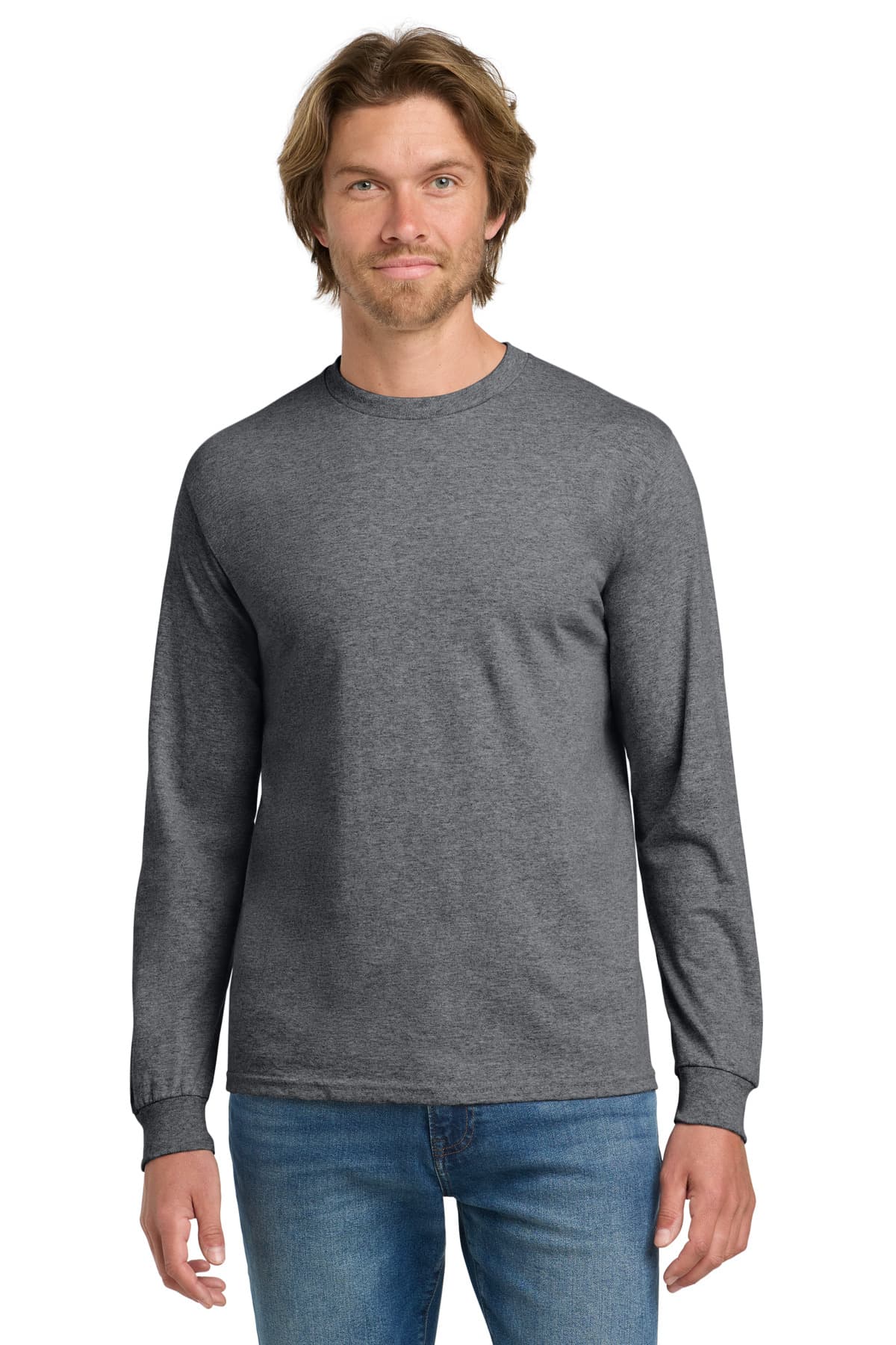 Gildan Gildan - Heavy Cotton 100% Cotton Long Sleeve T-Shirt. 5400