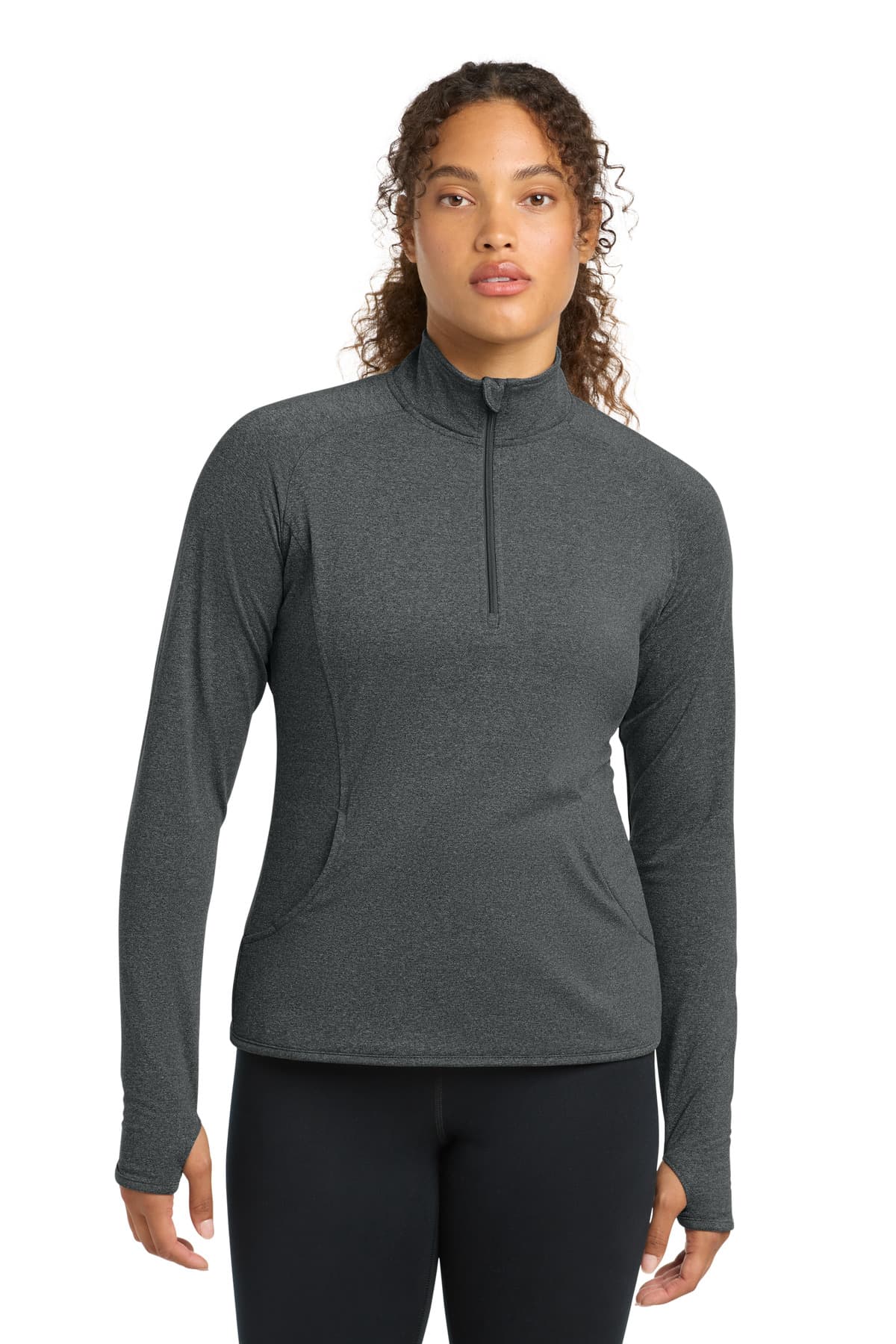 Sport-Tek Sport-Tek Women's Sport-Wick Stretch 1/4-Zip Pullover. LST850