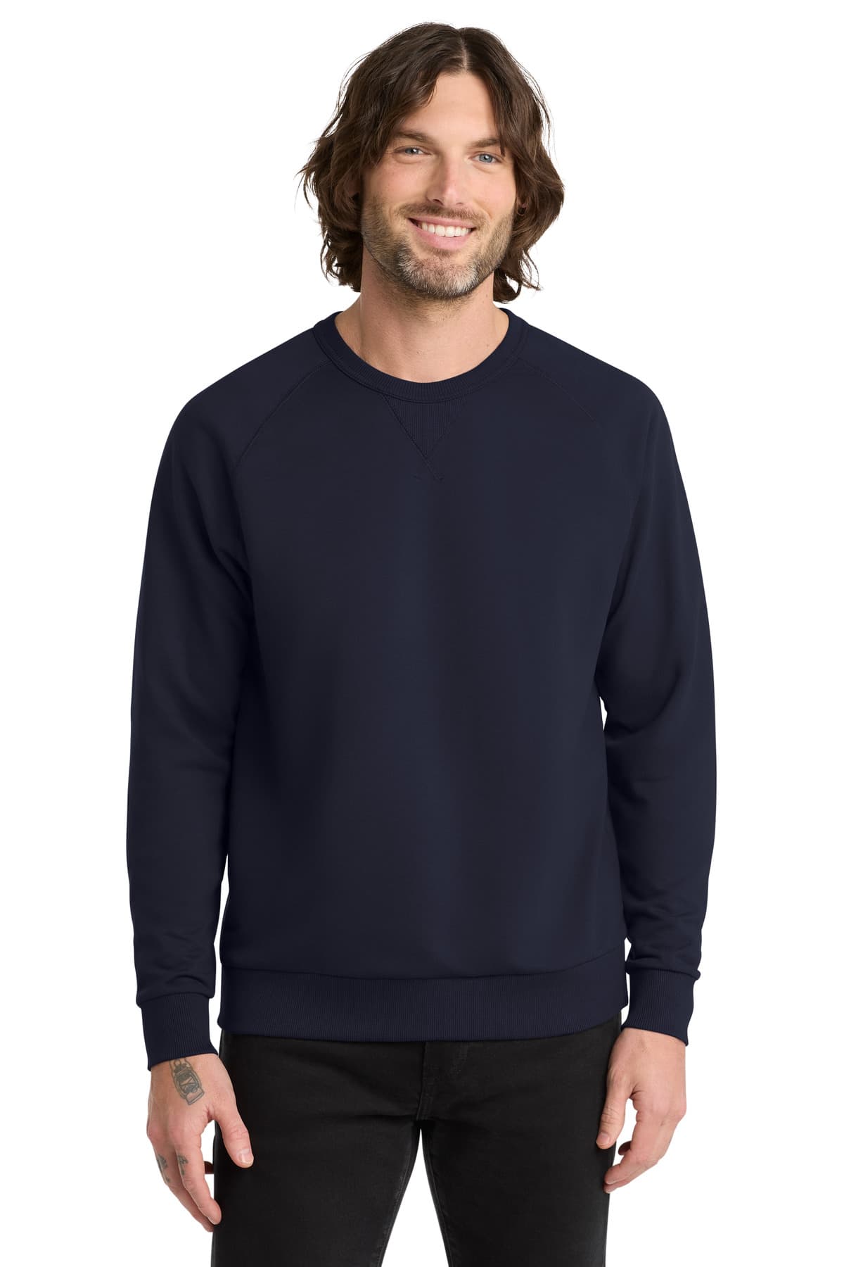 AllMade Allmade Unisex Organic French Terry Crewneck Sweatshirt AL4004