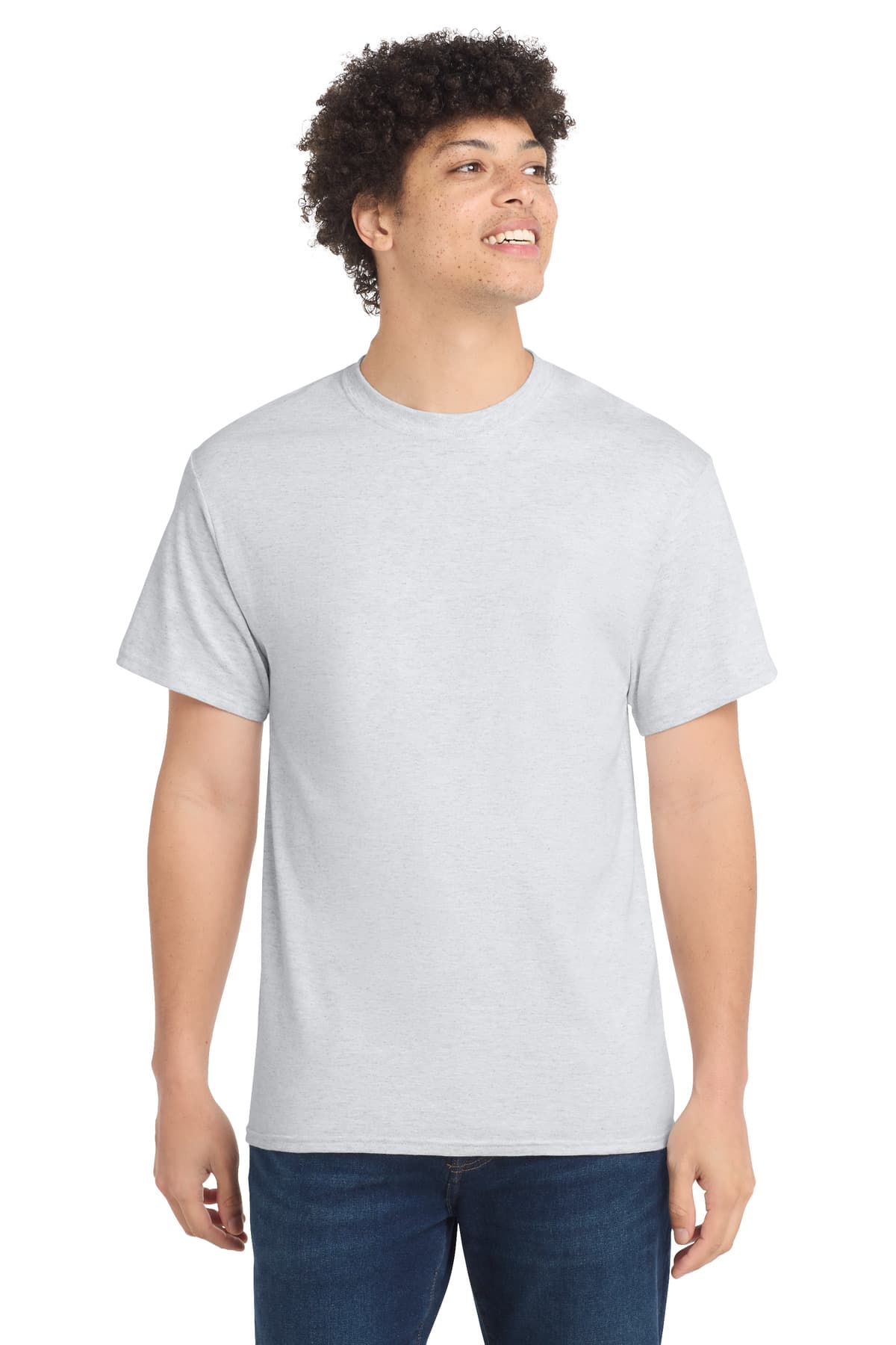 Port & Company Port & Co Core Cotton Tee. PC54 in Ash