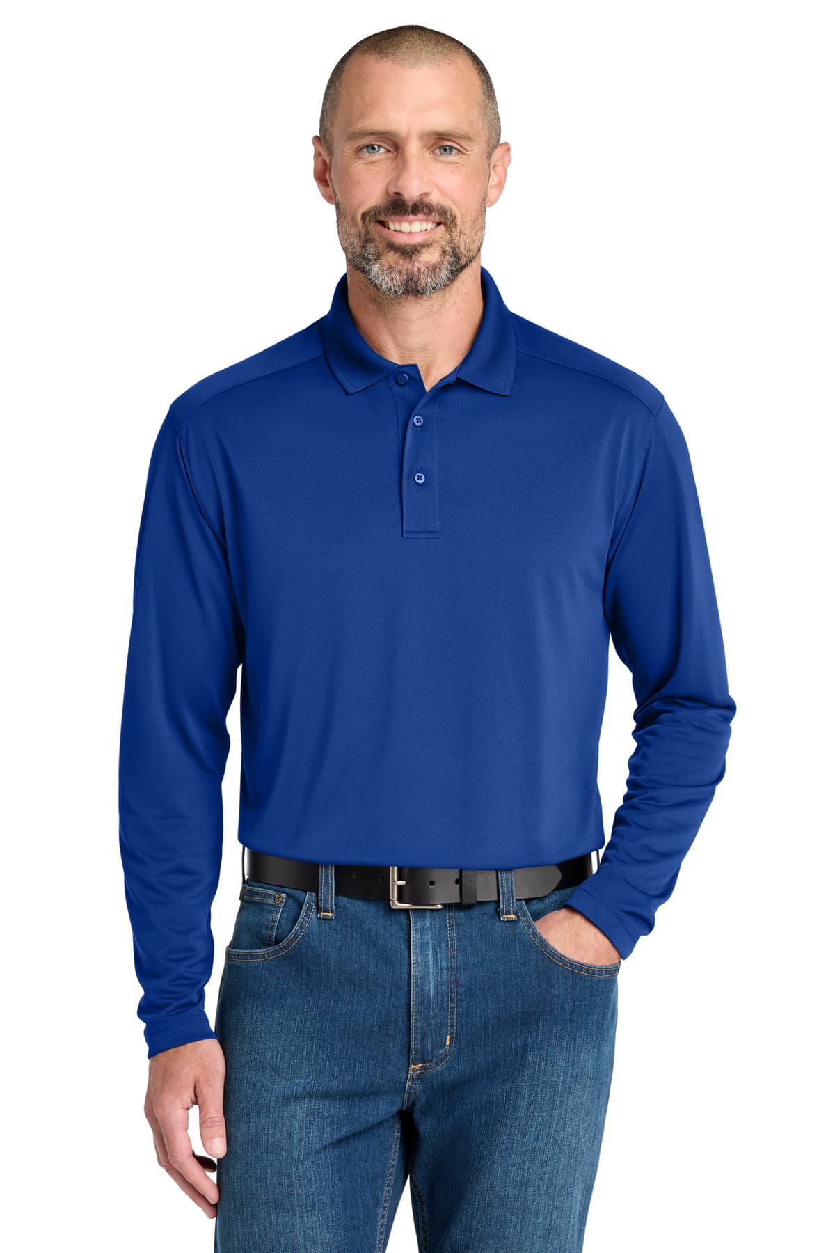 CornerStone CornerStone Select Lightweight Snag-Proof Long Sleeve Polo CS418LS