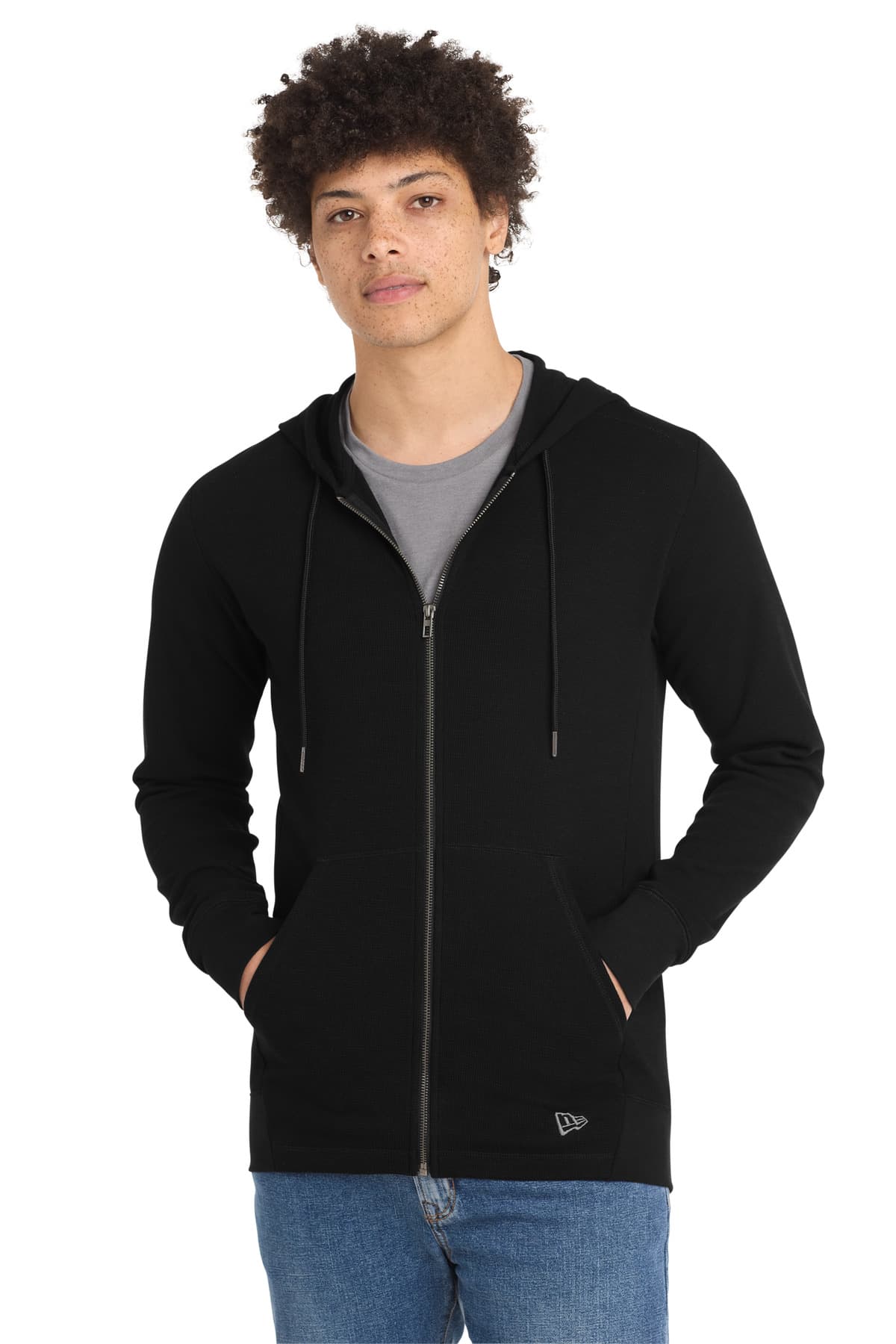 New Era New Era Thermal Full-Zip Hoodie NEA141