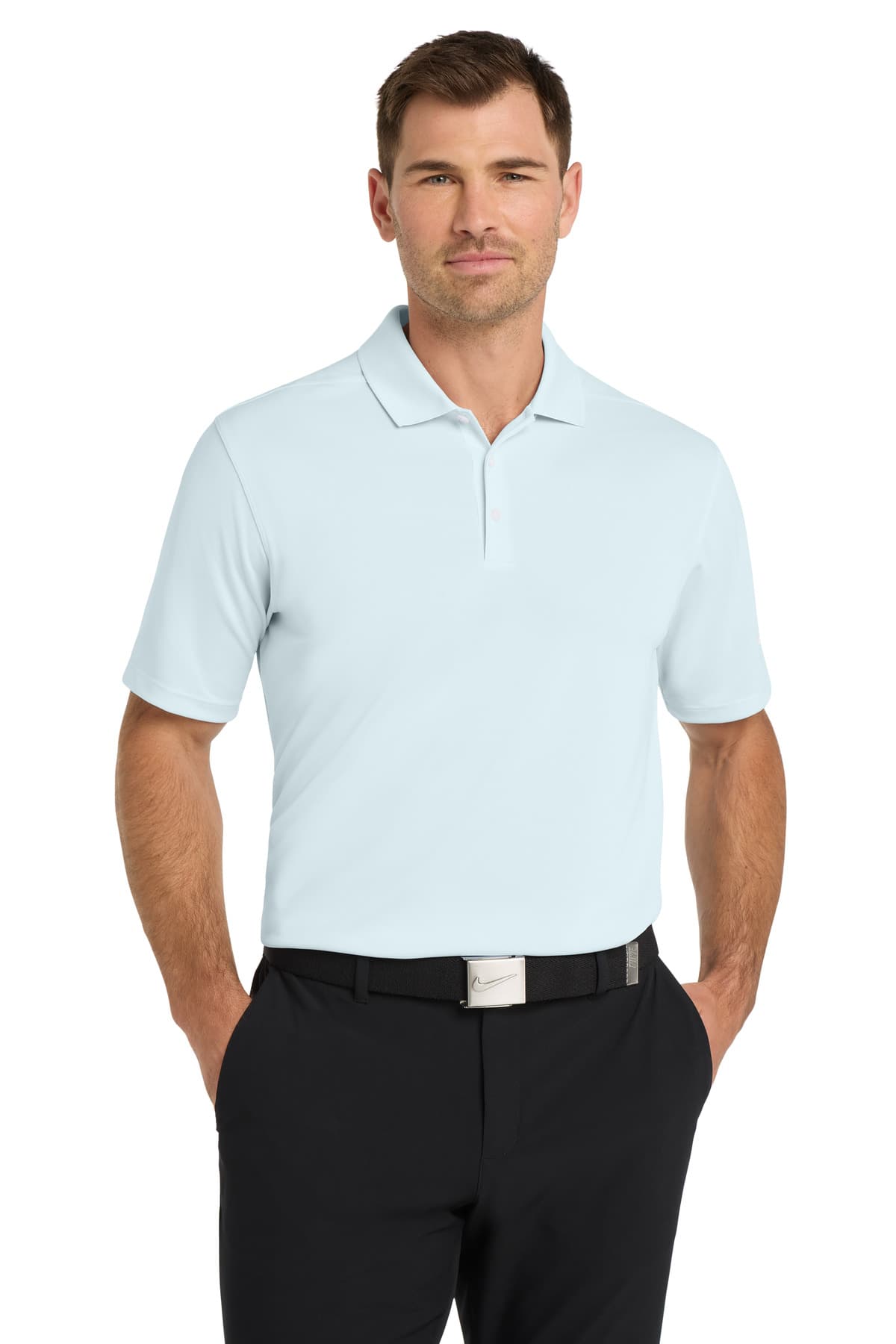 Nike Nike Dri-FIT Micro Pique 2.0 Polo NKDC1963 in Blue Tint