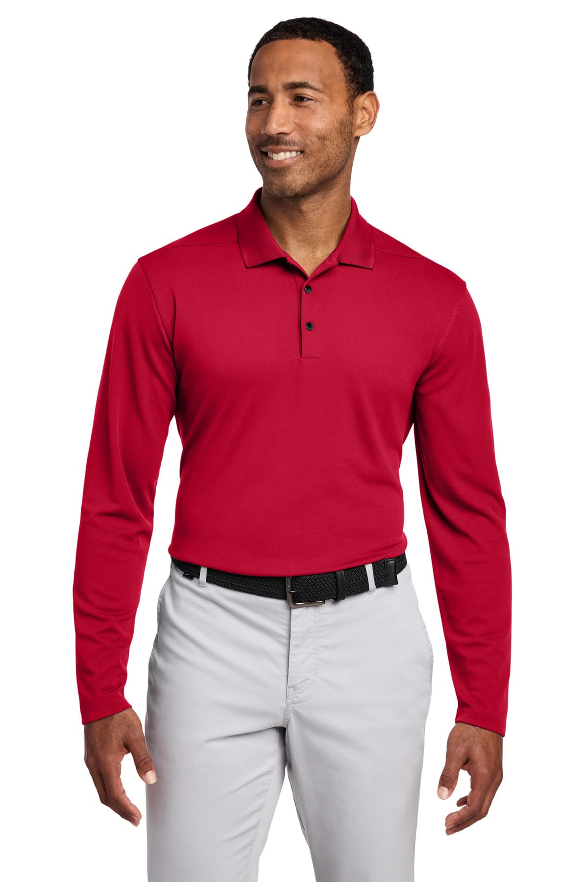 Nike Nike Dri-FIT Micro Pique 2.0 Long Sleeve Polo NKDC2104