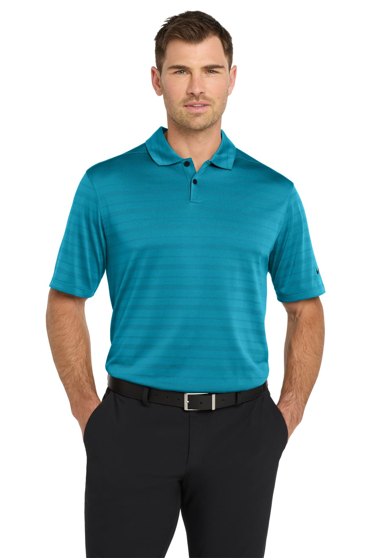 Nike Nike Dri-FIT Vapor Jacquard Polo NKDC2115 in Marina