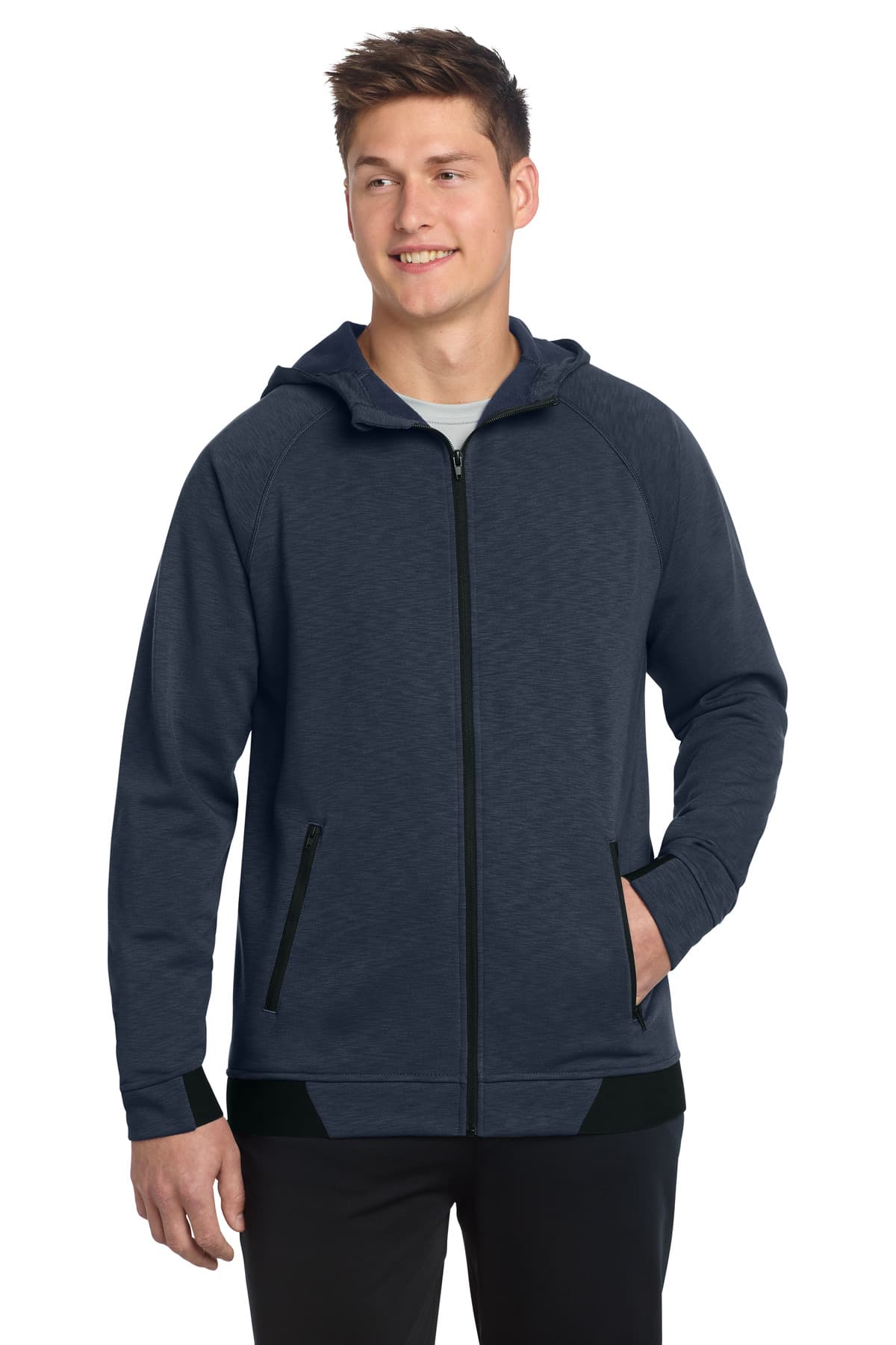 Sport-Tek Sport-Tek PosiCharge Strive Hooded Full-Zip ST570