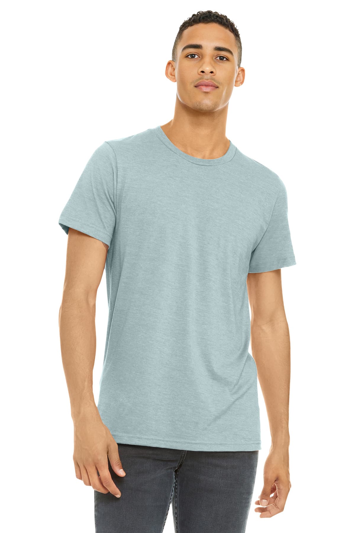 Bella + Canvas BELLA+CANVAS Unisex Heather CVC Short Sleeve Tee. BC3001CVC