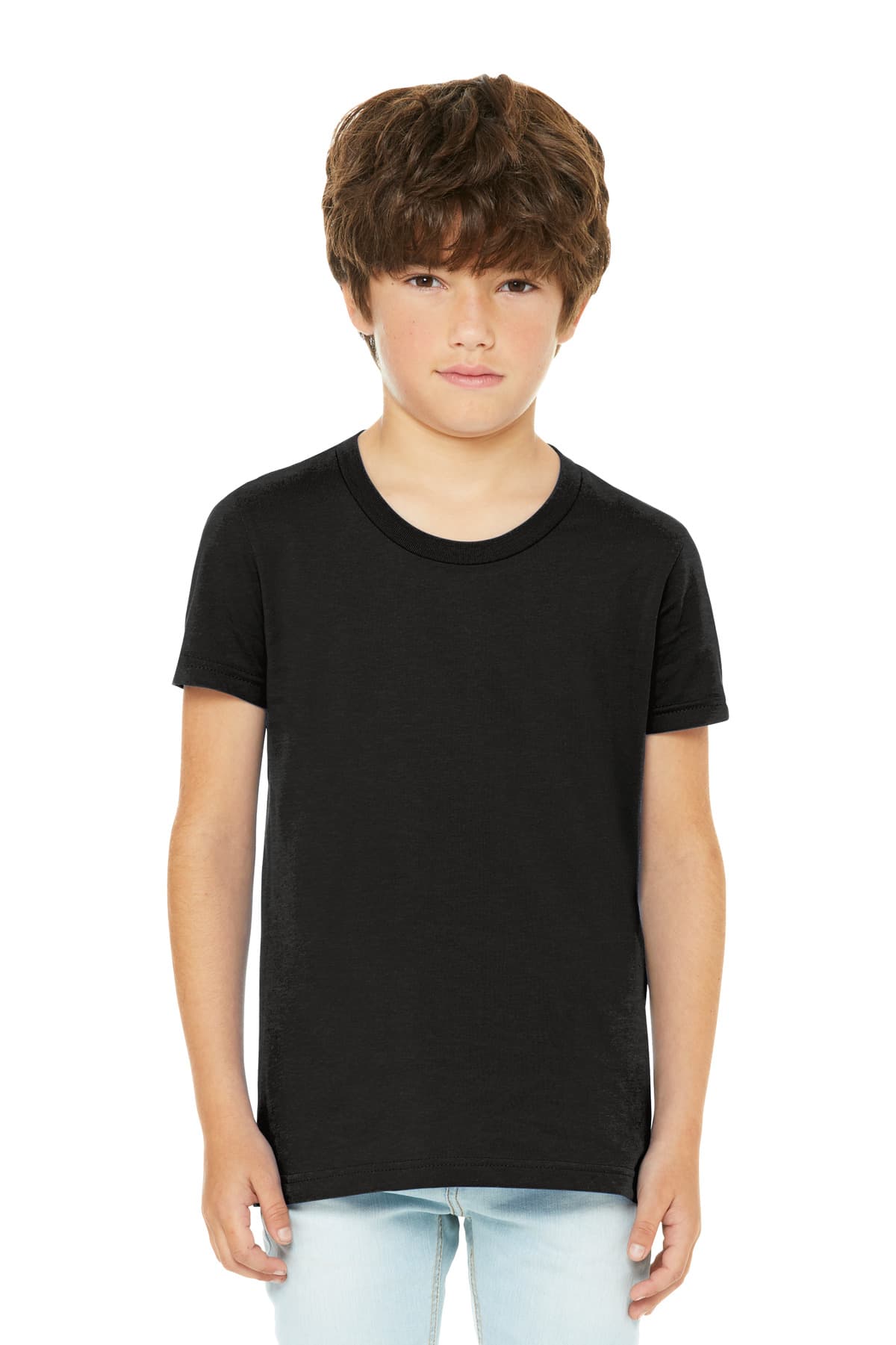 Bella + Canvas BELLA+CANVAS Youth Heather CVC Tee BC3001YCVC