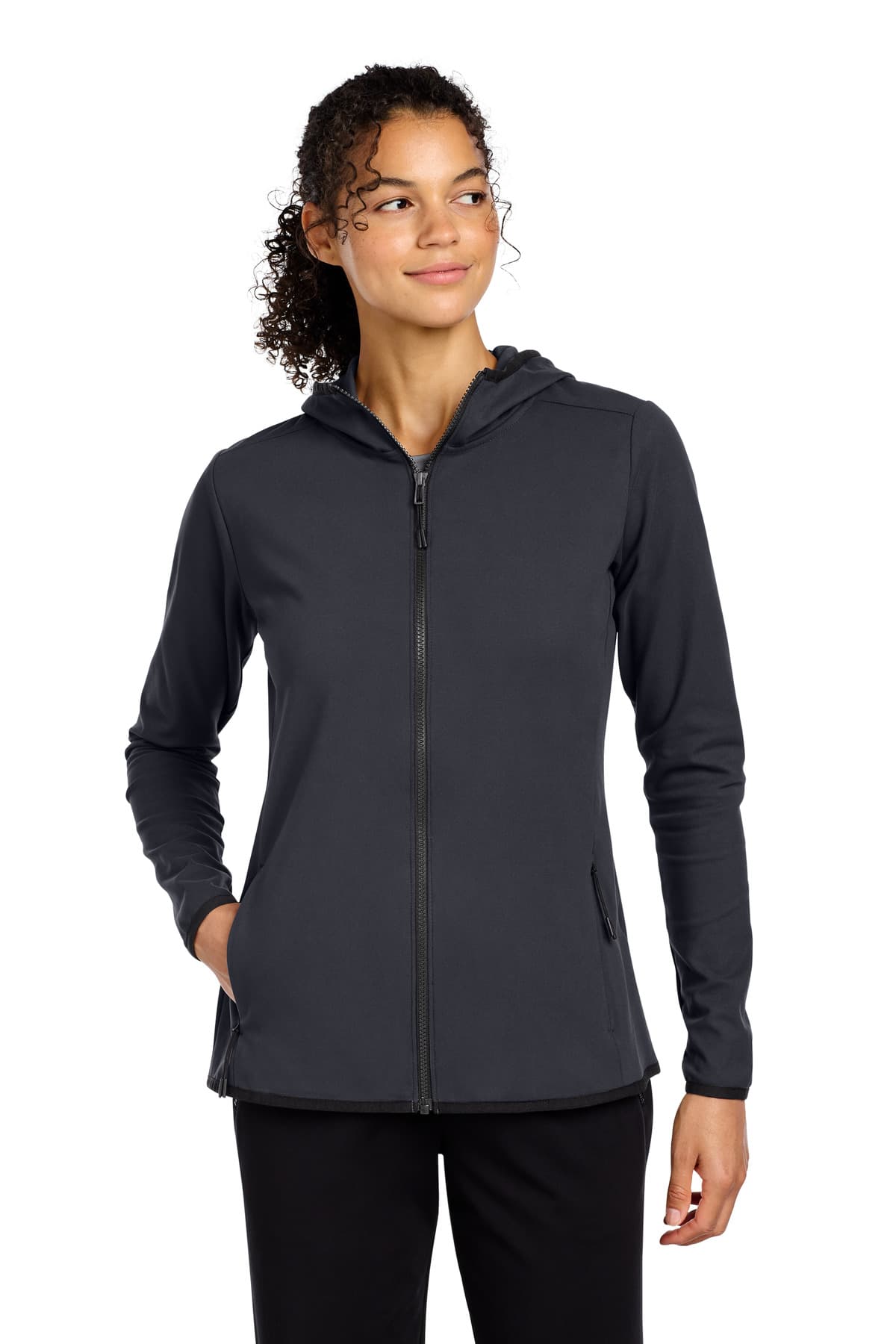 Sport-Tek Sport-Tek Women's Circuit Hooded Full-Zip LST870