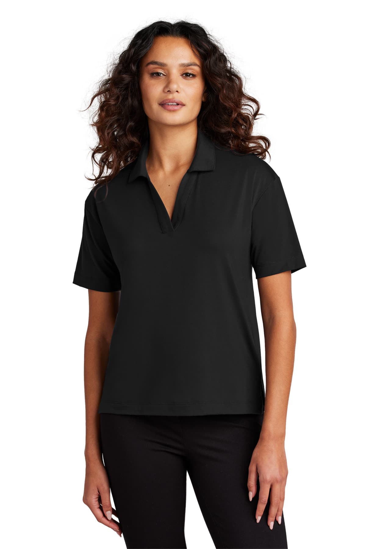 Mercer+Mettle Mercer+Mettle Women's Stretch Jersey Polo MM1015