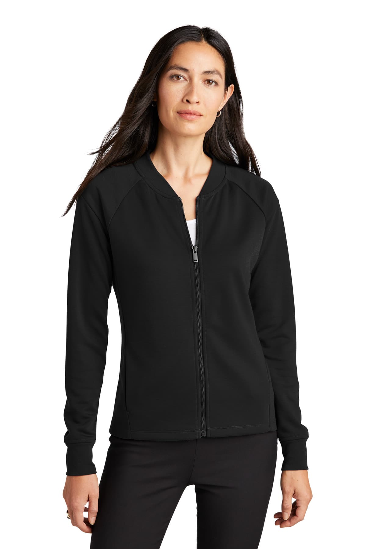 Mercer+Mettle Mercer+Mettle Women's Double-Knit Bomber MM3001