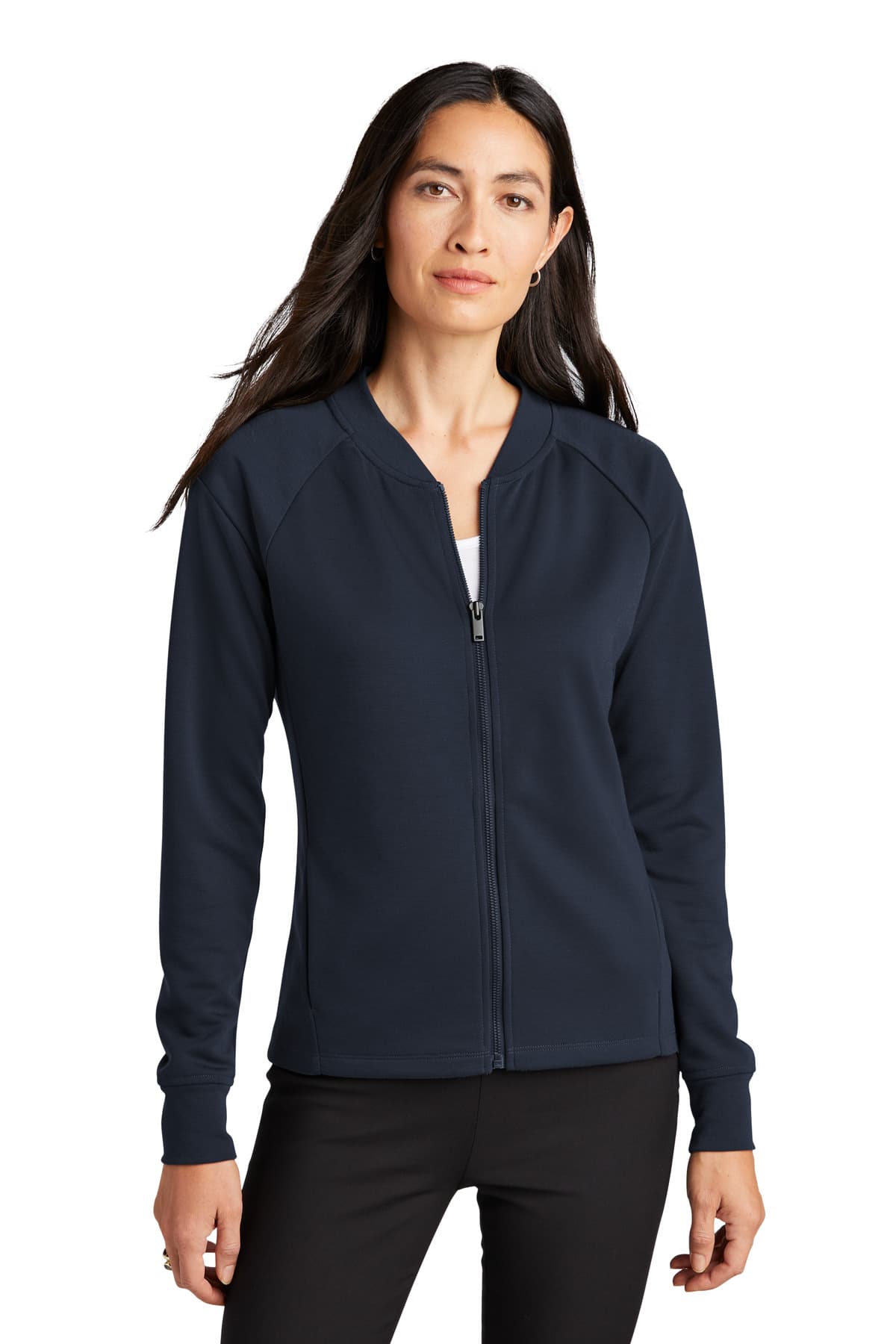 Mercer+Mettle Mercer+Mettle Women's Double-Knit Bomber MM3001