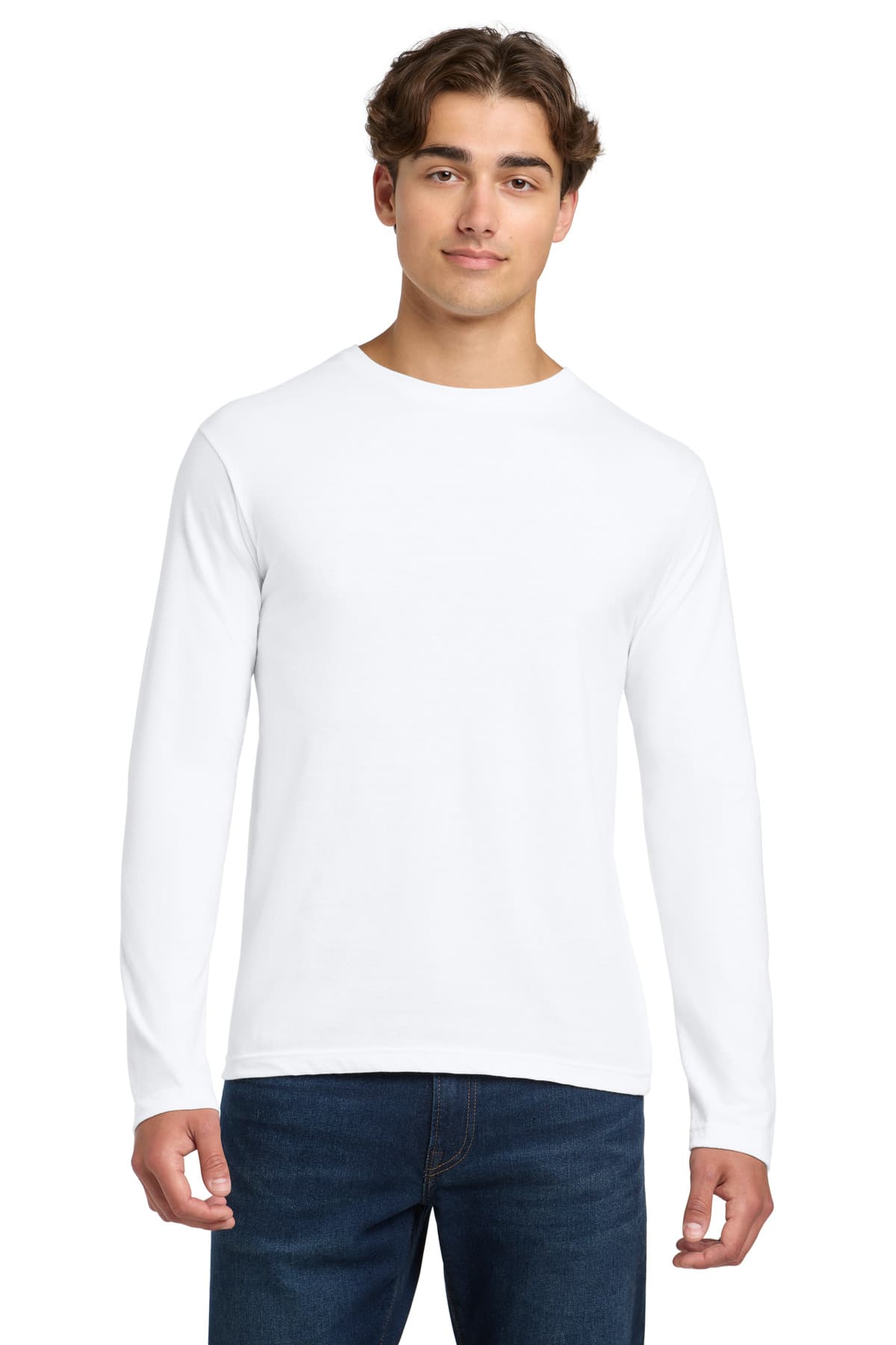 Gildan Gildan Softstyle Long Sleeve T-Shirt. 64400 in White