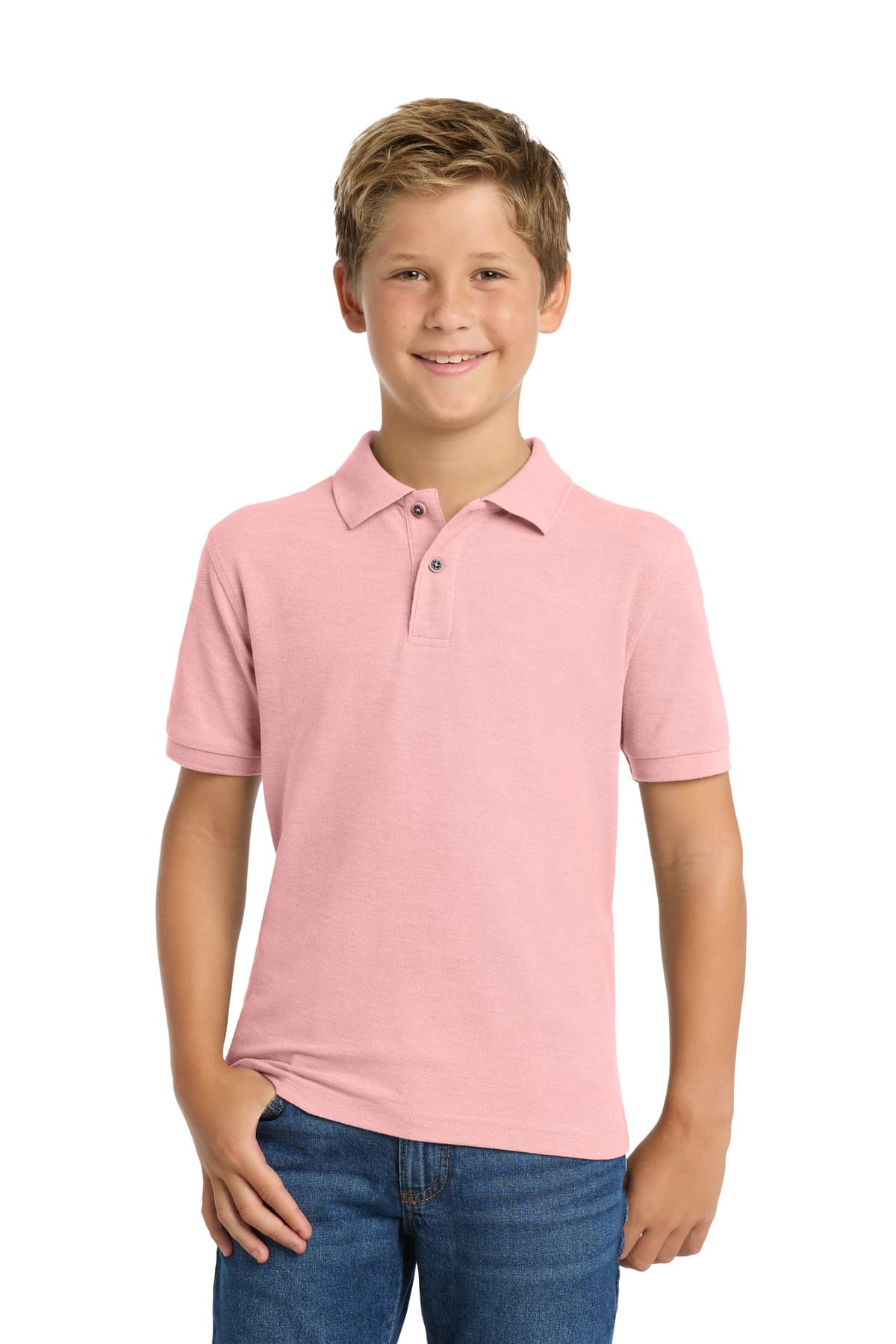 Port Authority Port Authority Youth Silk Touch Polo. Y500