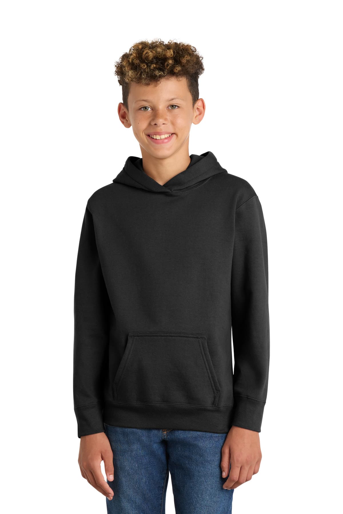 Port & Company Port & Co Youth Fan Favorite Fleece Pullover Hooded Sweatshirt. PC850YH
