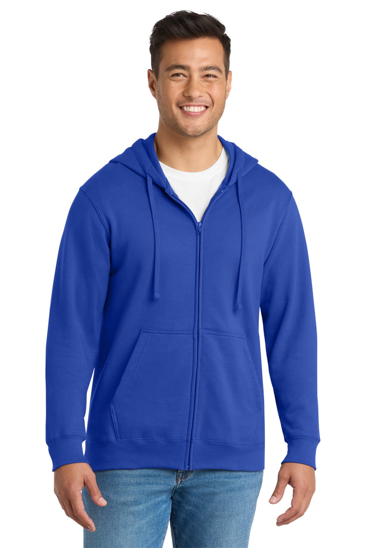 Port & Company Port & Co Fan Favorite Fleece Full-Zip Hooded Sweatshirt. PC850ZH