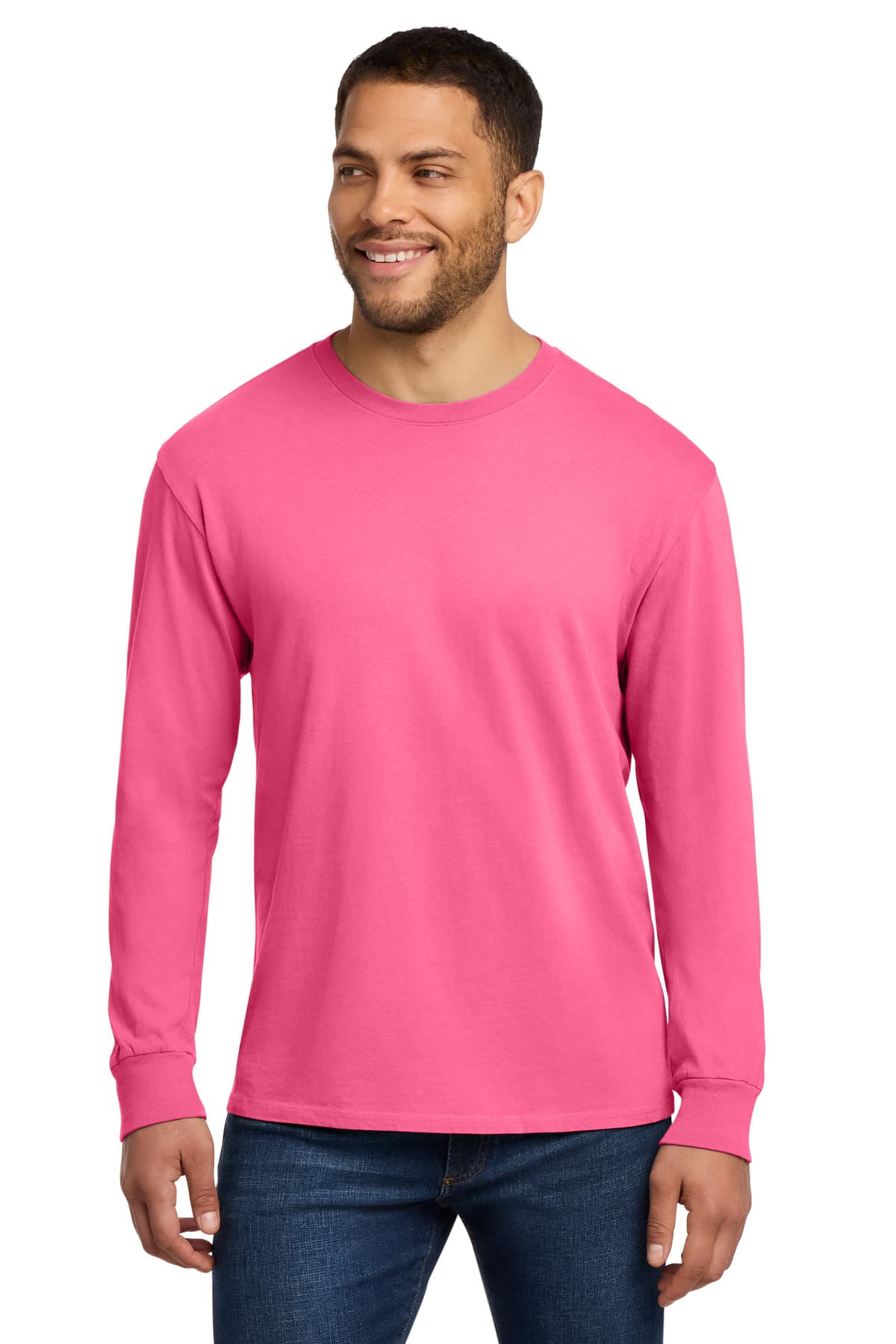 Port & Company Port & Co Beach Wash Garment-Dyed Long Sleeve Tee PC099LS
