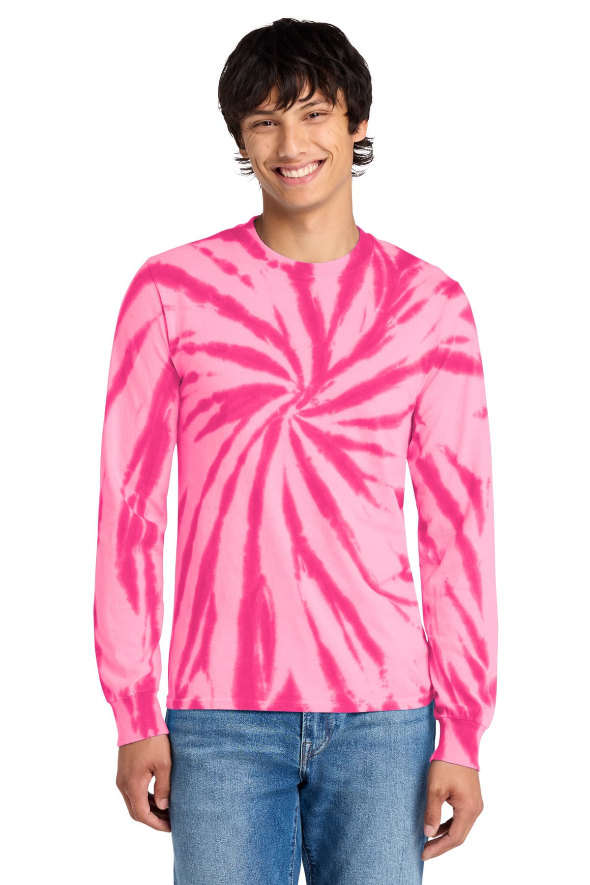 Port & Company Port & Co Tie-Dye Long Sleeve Tee. PC147LS