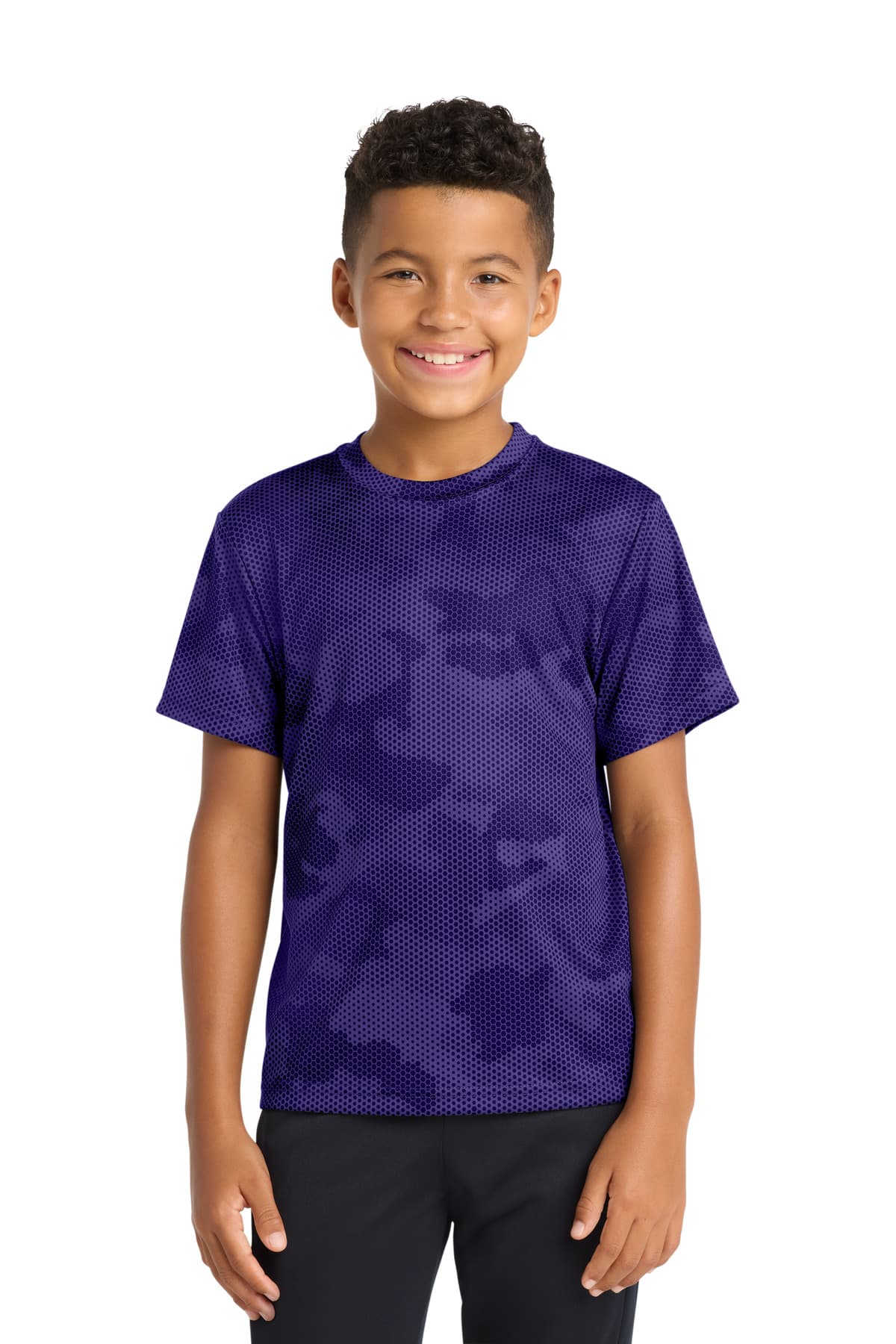 Sport-Tek Sport-Tek Youth CamoHex Tee. YST370