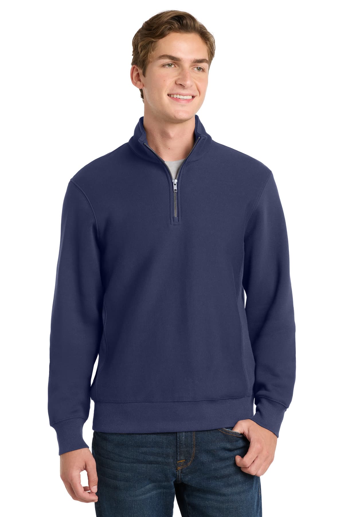Sport-Tek Sport-Tek Super Heavyweight 1/4-Zip Pullover Sweatshirt. ST283