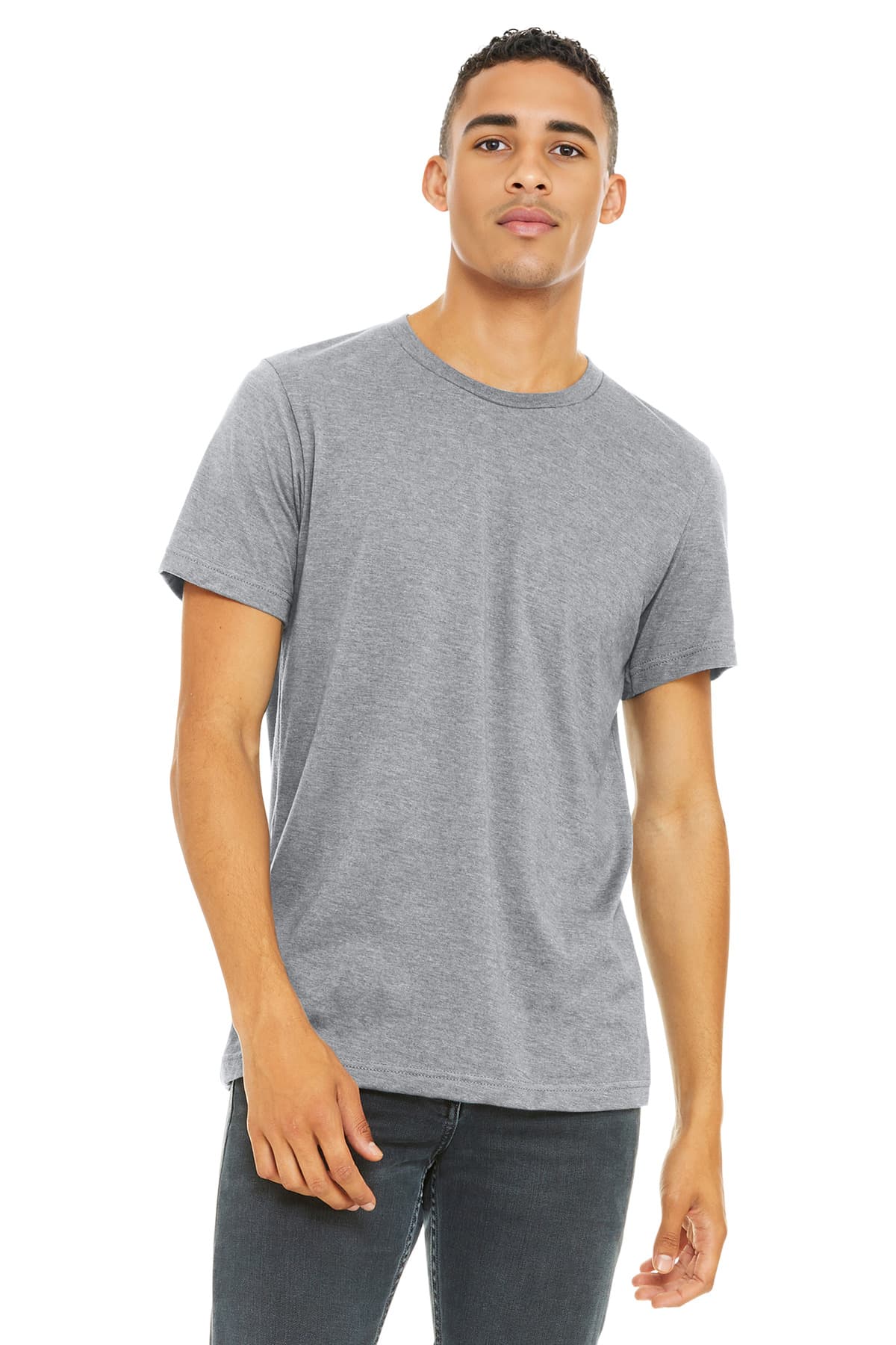 Bella + Canvas BELLA+CANVAS Unisex Heather CVC Short Sleeve Tee. BC3001CVC