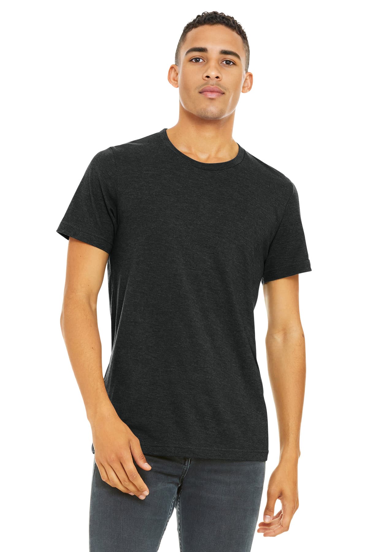 Bella + Canvas BELLA+CANVAS Unisex Heather CVC Short Sleeve Tee. BC3001CVC