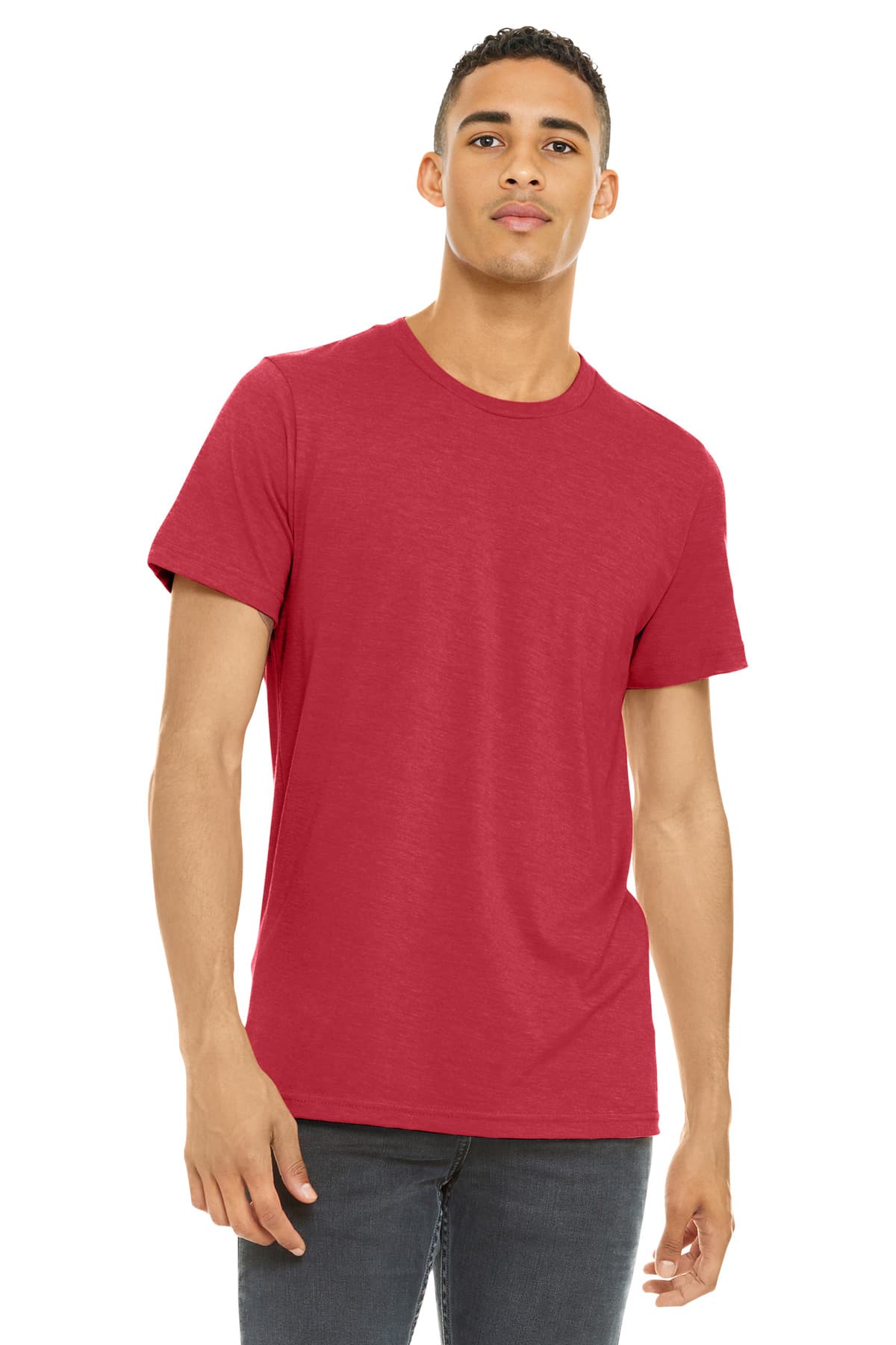 Bella + Canvas BELLA+CANVAS Unisex Heather CVC Short Sleeve Tee. BC3001CVC