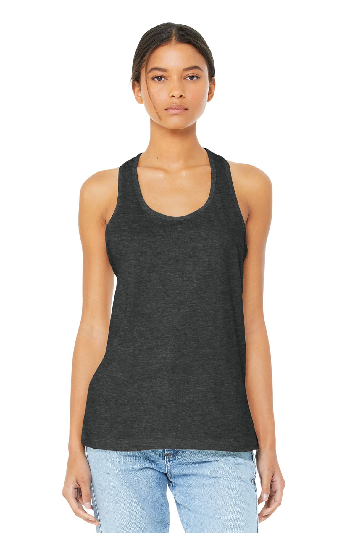 Bella + Canvas BELLA+CANVAS Women's Jersey Racerback Tank. BC6008