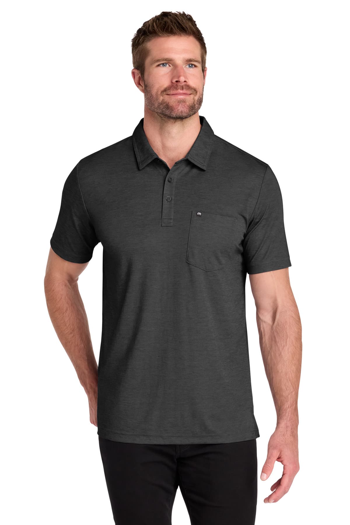 TravisMathew TravisMathew Oceanside Heather Pocket Polo TM1MY404