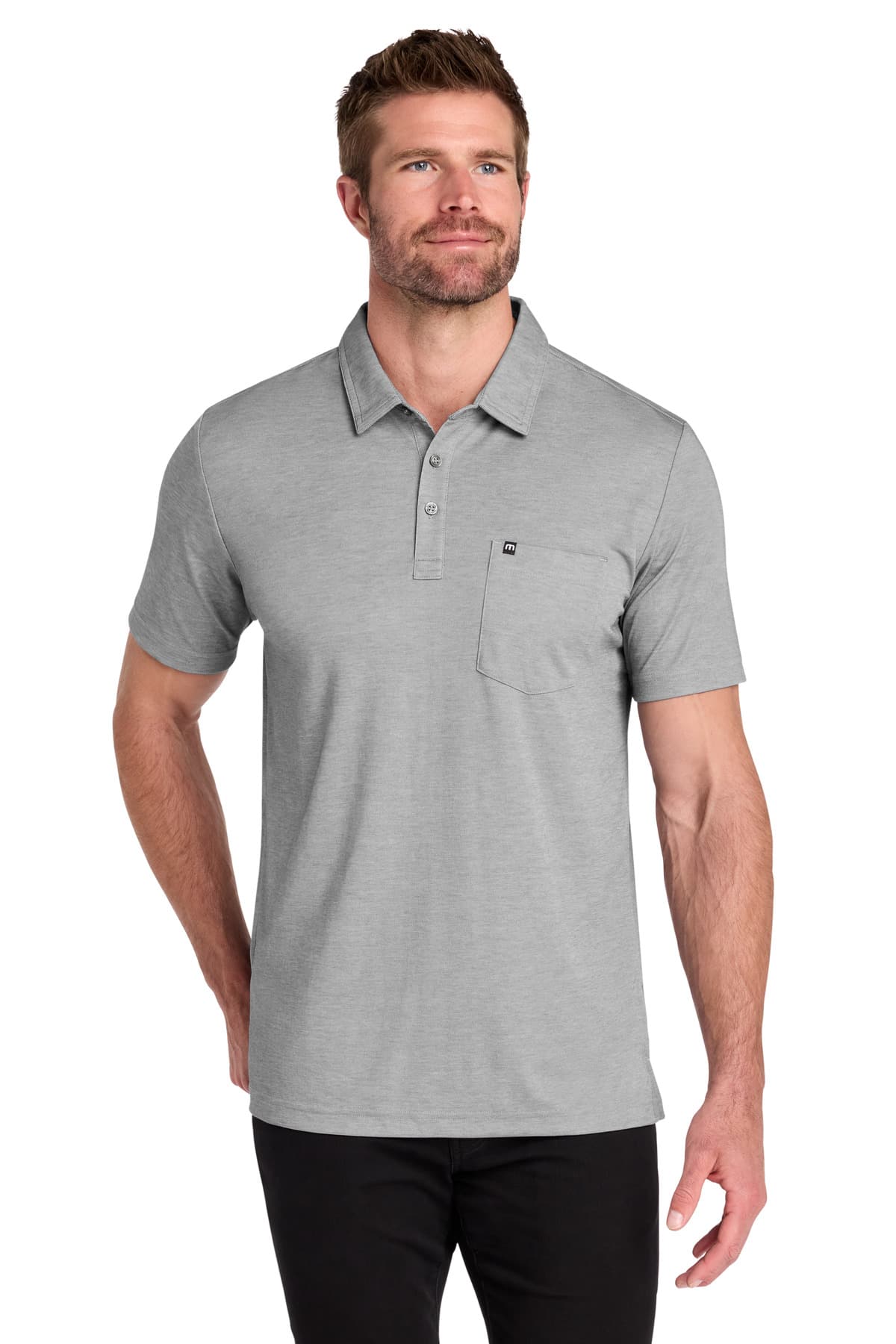 TravisMathew TravisMathew Oceanside Heather Pocket Polo TM1MY404