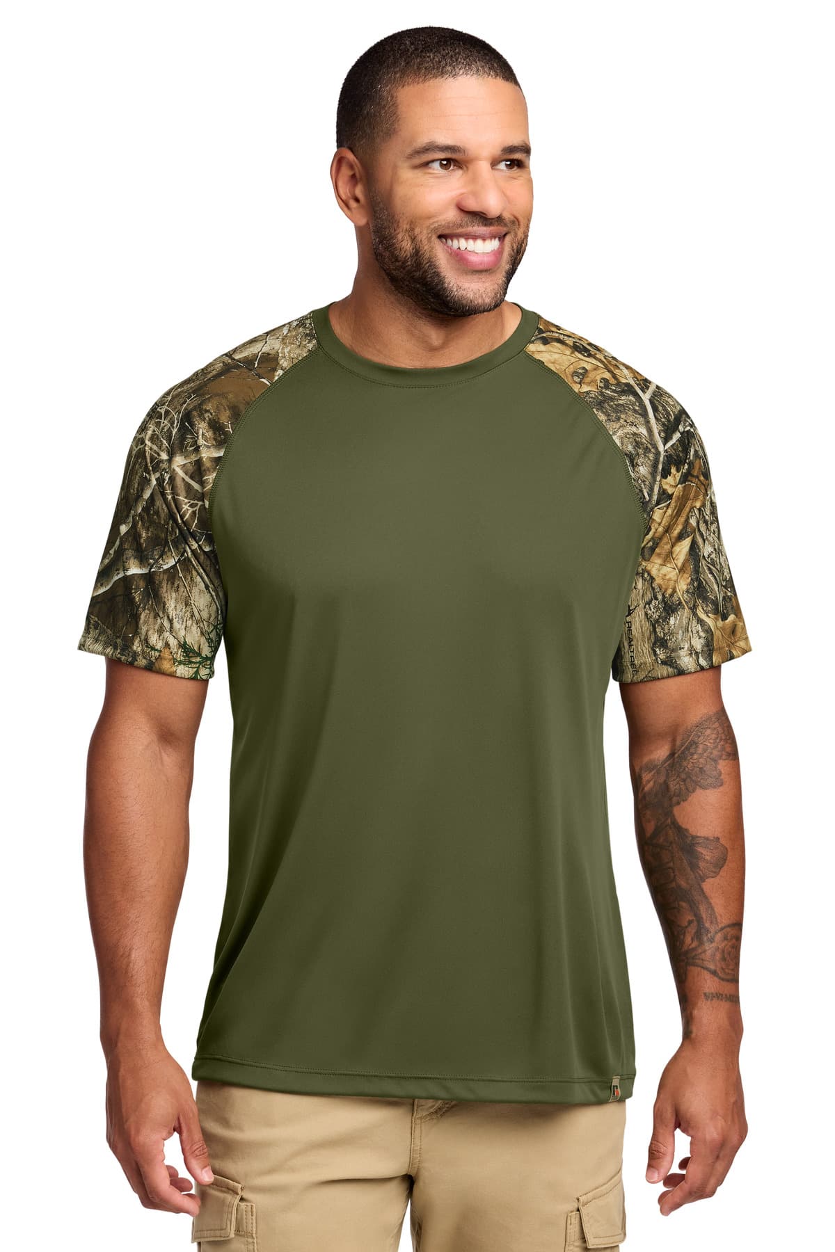Russell Outdoors Russell Outdoors Realtree Colorblock Performance Tee RU151