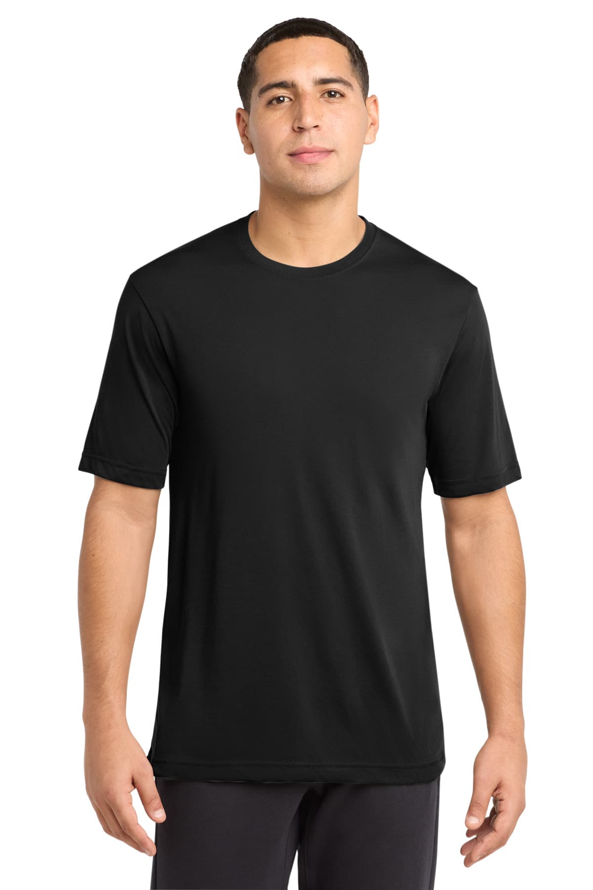 Sport-Tek Sport-Tek PosiCharge Competitor Cotton Touch Tee. ST450 in Black