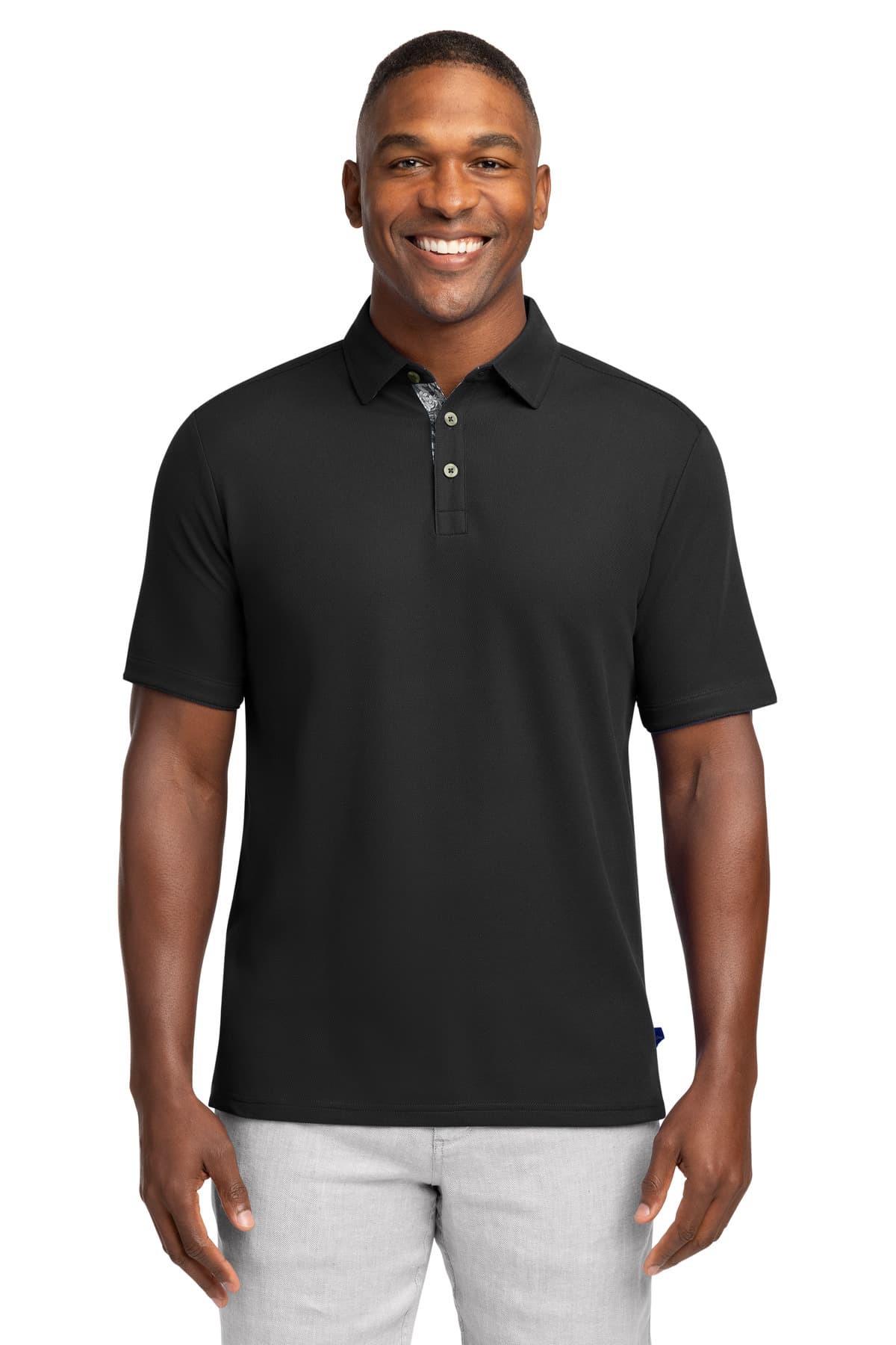 Tommy Bahama LIMITED EDITION Tommy Bahama 5 O'Clock Polo T223508TB in Black