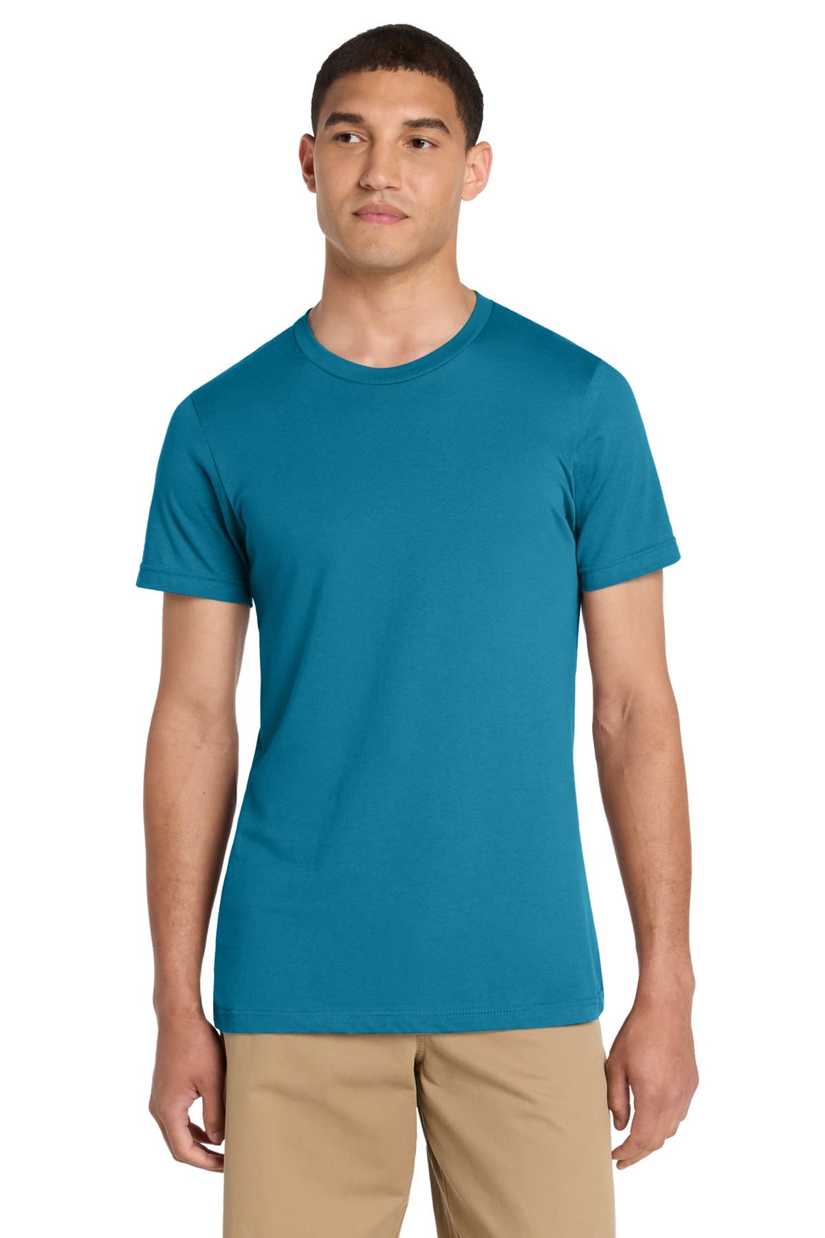 Bella + Canvas BELLA+CANVAS Unisex Jersey Short Sleeve Tee. BC3001 in Aqua