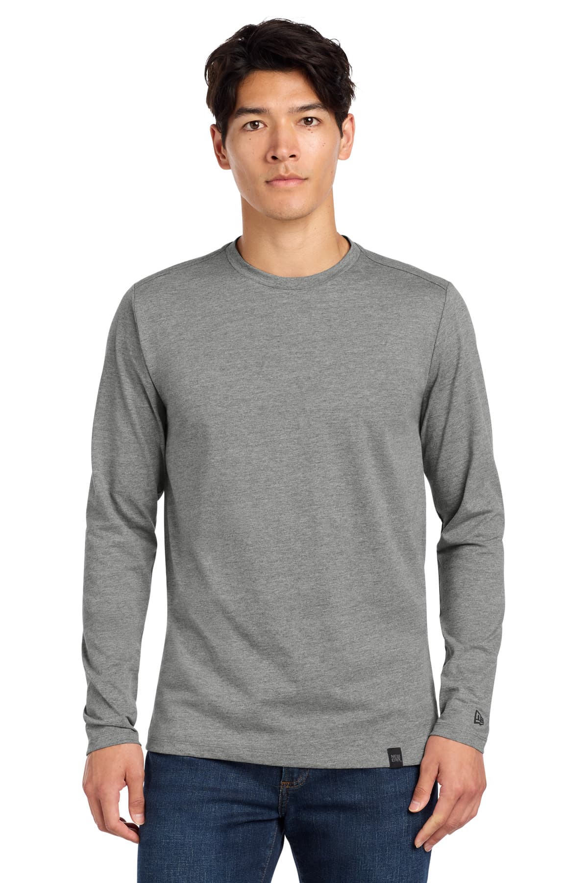 New Era New Era Heritage Blend Long Sleeve Crew Tee. NEA102
