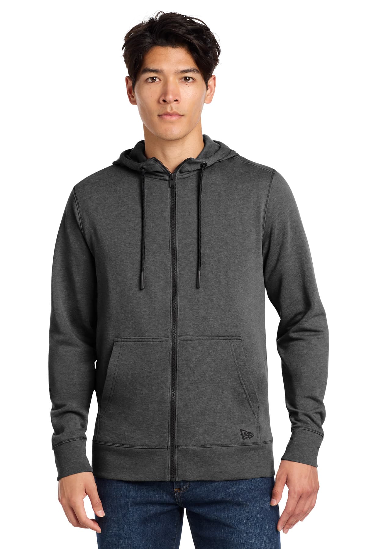 New Era New Era Tri-Blend Fleece Full-Zip Hoodie NEA511