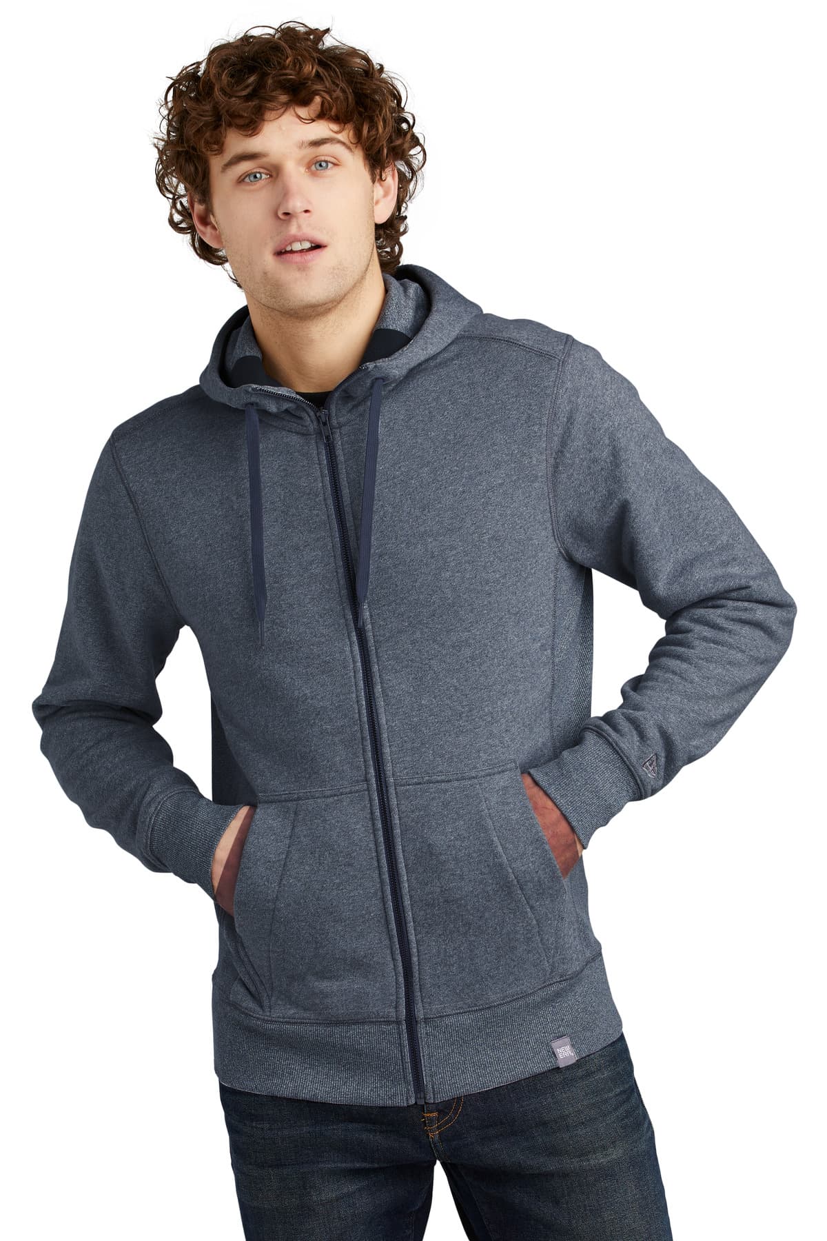 New Era New Era French Terry Full-Zip Hoodie. NEA502