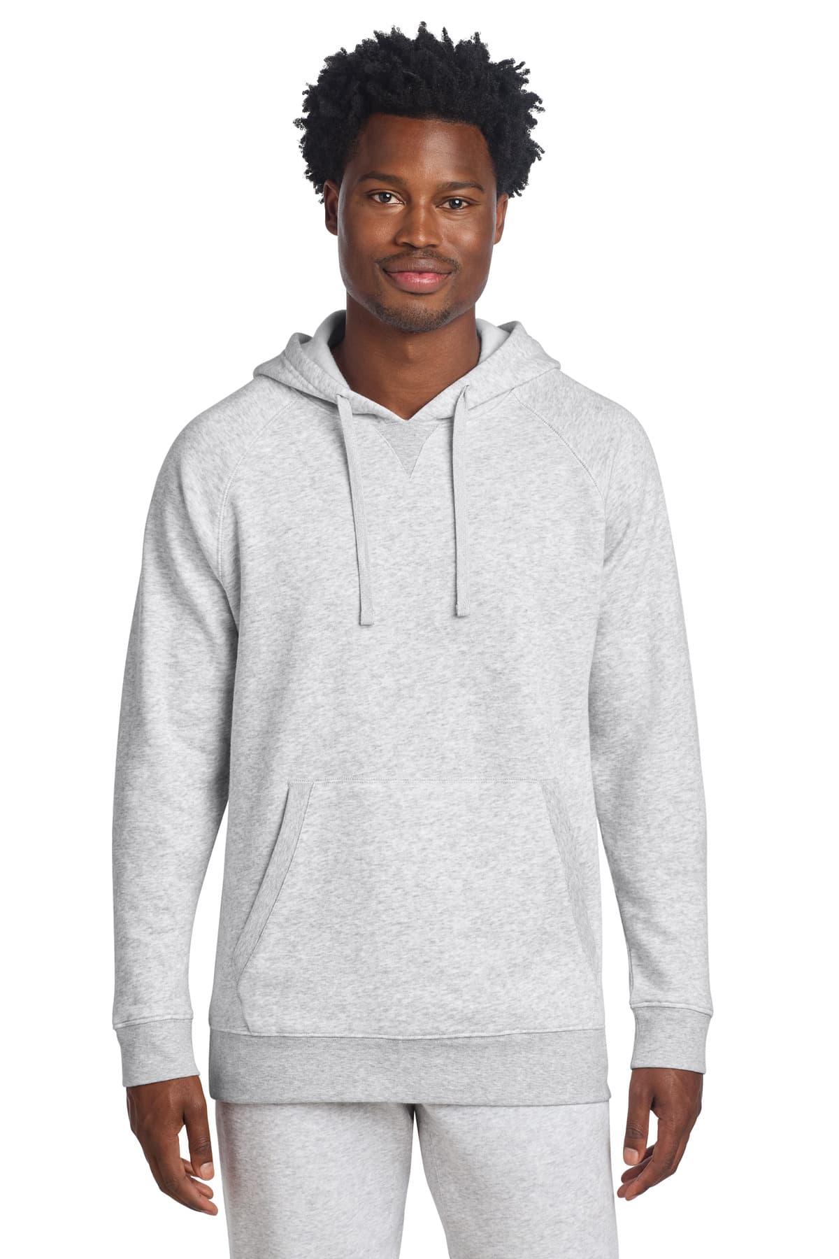 Sport-Tek Sport-Tek Drive Fleece Pullover Hoodie STF200 in Athletic Heather