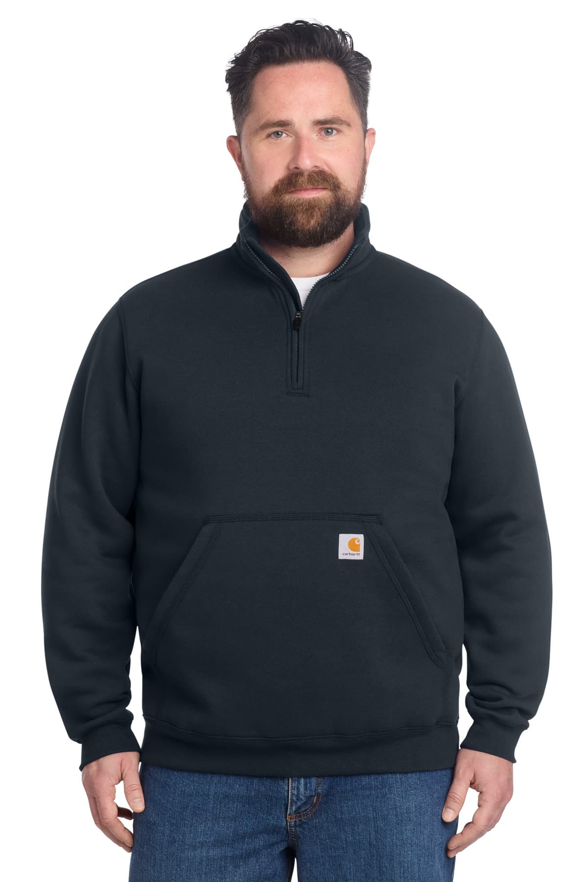 Carhartt Carhartt Midweight 1/4-Zip Mock Neck Sweatshirt CT105294